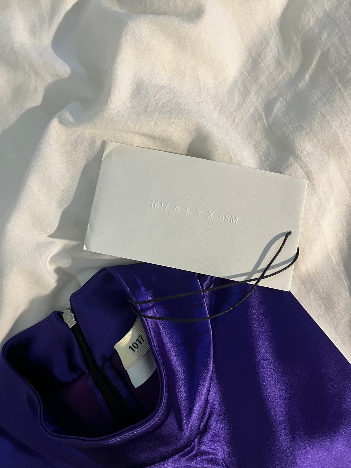 1017 ALYX 9SM zip purple shirt 상품이미지3