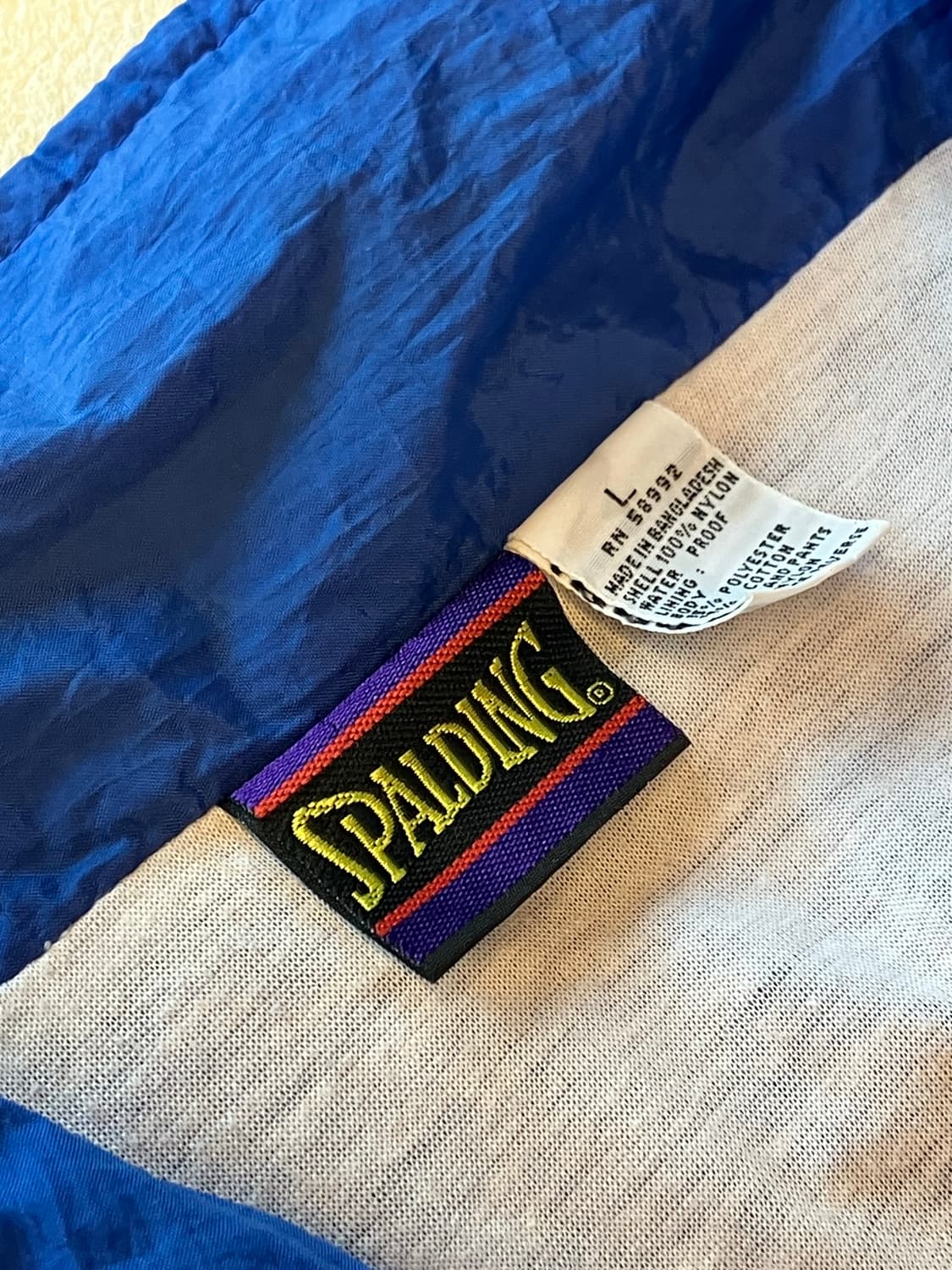 스팔딩 올드스쿨 바람막이 L 상품이미지3