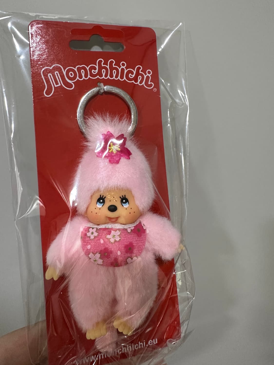 유럽 몬치치 사쿠라 미니 키링 상품이미지1