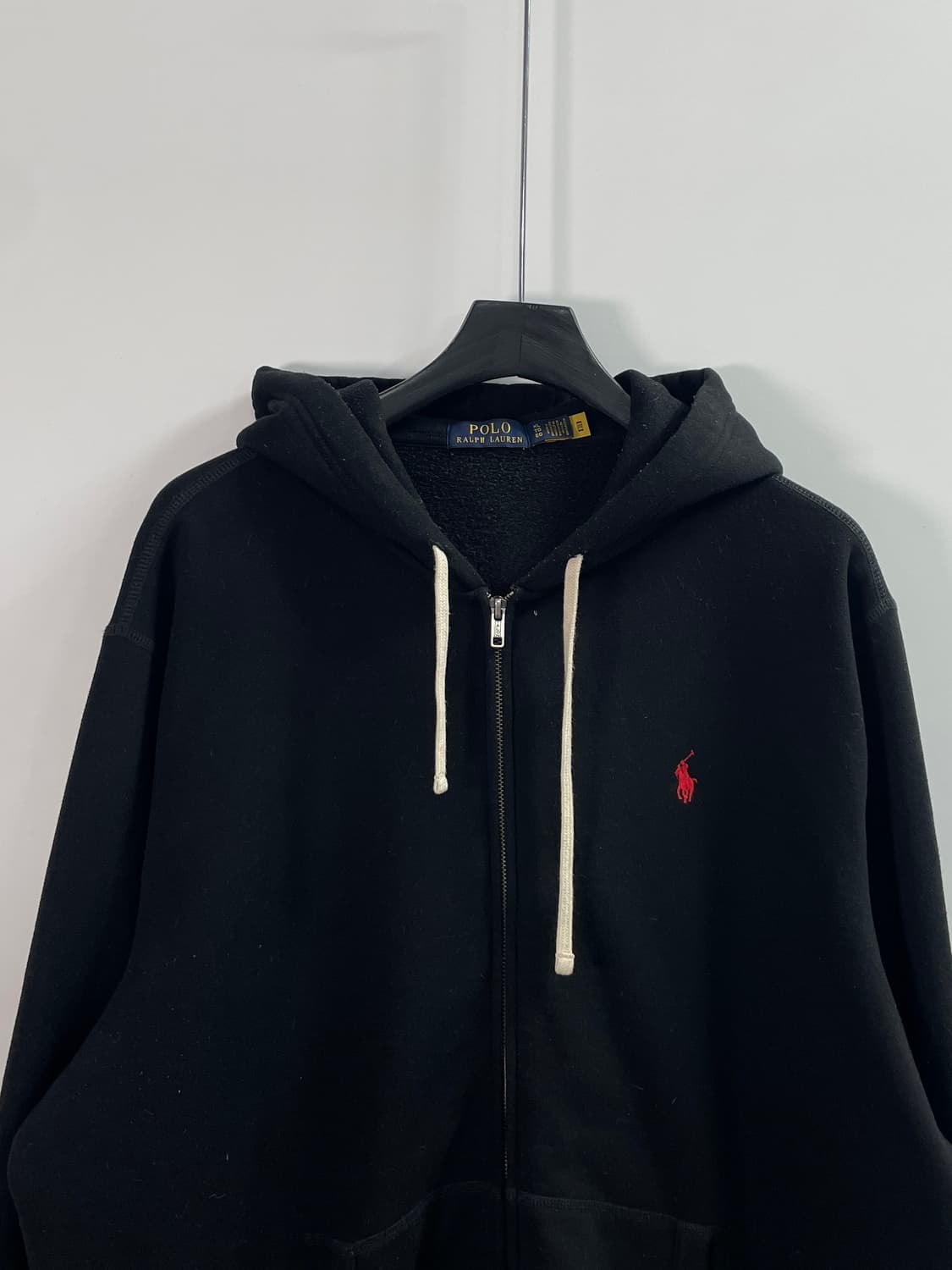 폴로 랄프로렌 포니 블랙 후드집업  (on.272) 상품이미지2