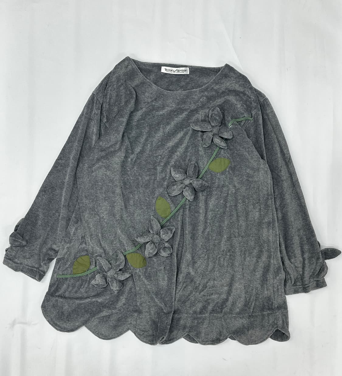 🩶하구미의 입체 플라워 코디세트🩶 셔츠 그런지 러블리 에스닉 히피 상품이미지4