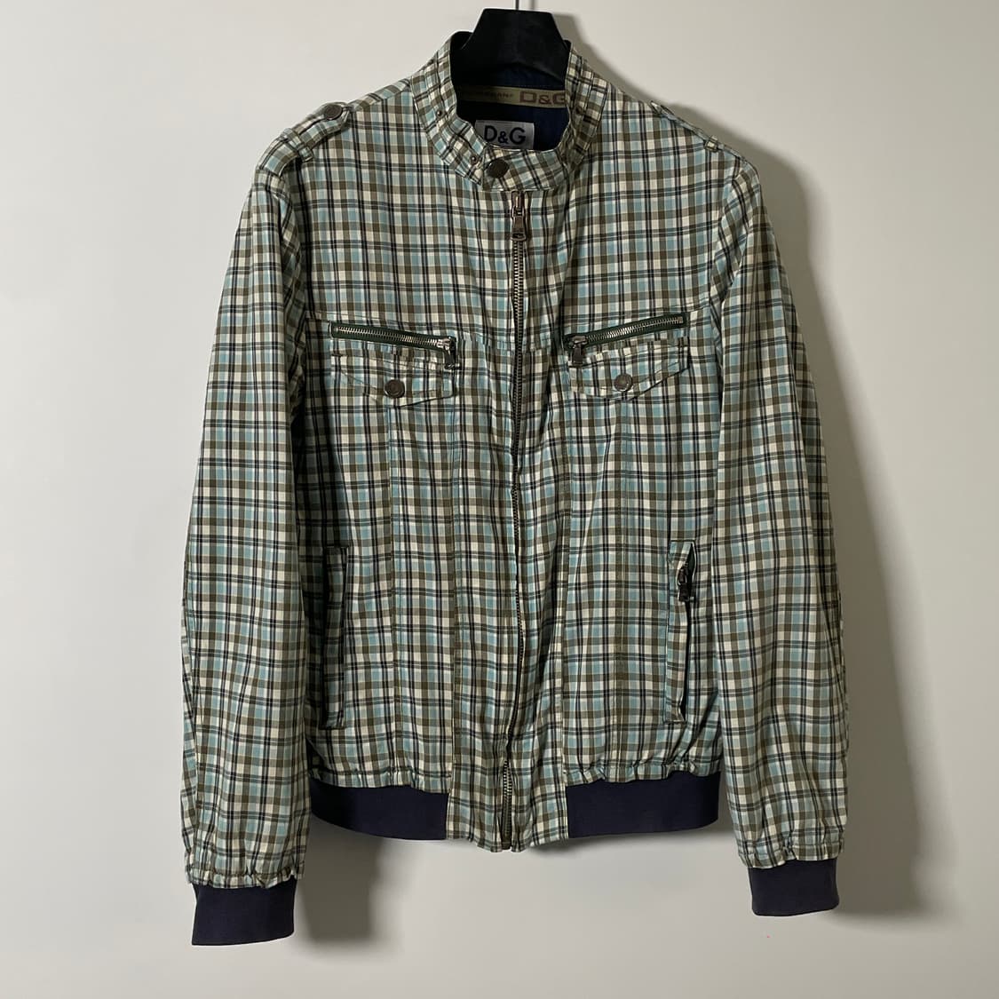 돌체엔가바나 체크 헤링턴 자켓 (on.671)   상품이미지4