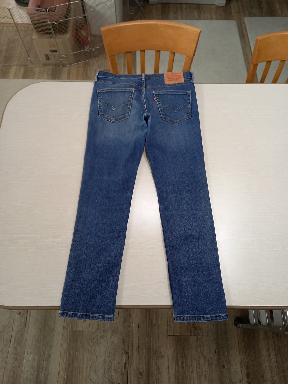 31 리바이스511 워싱 스판 슬림일자진 31-489 상품이미지2