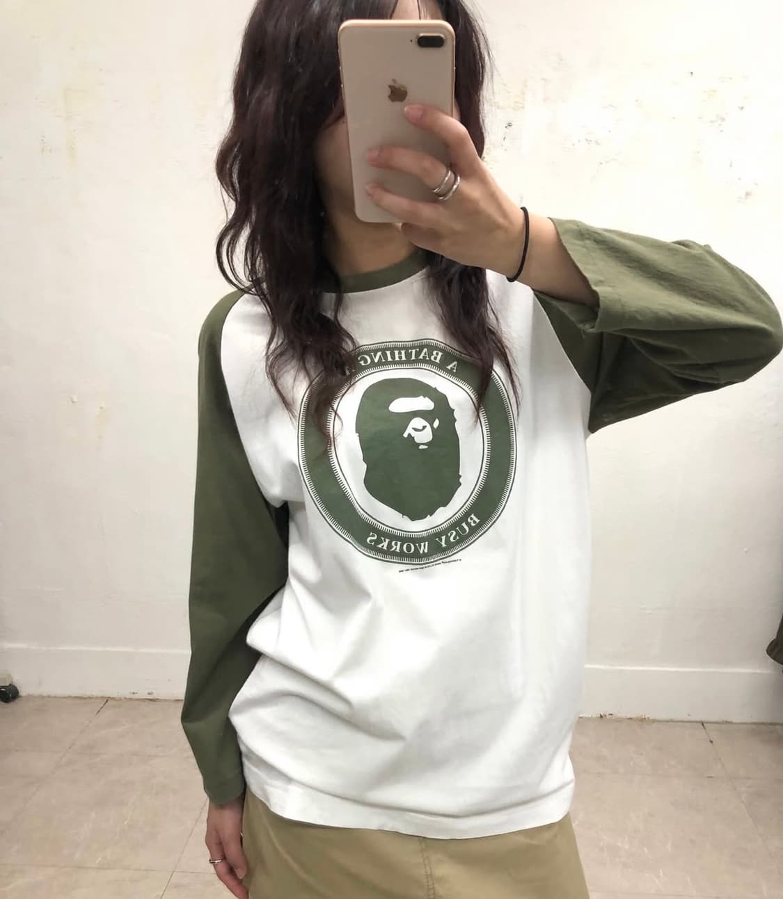 베이프 레글런 티셔츠  상품이미지2