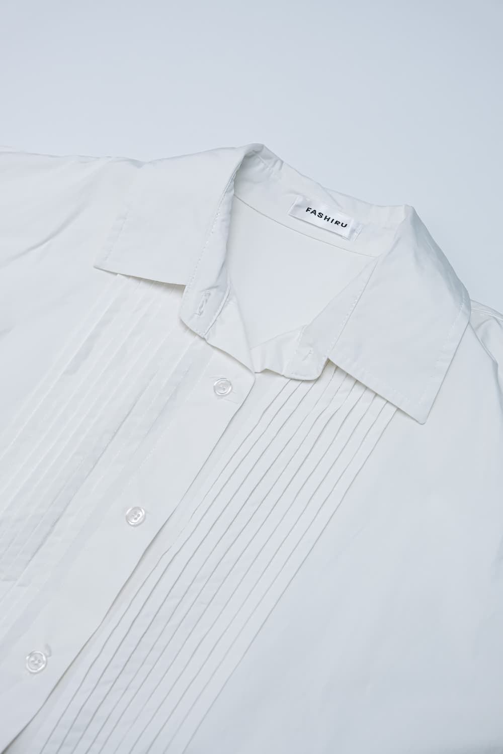 Pin Tuck Shirt Blouse F 상품이미지3