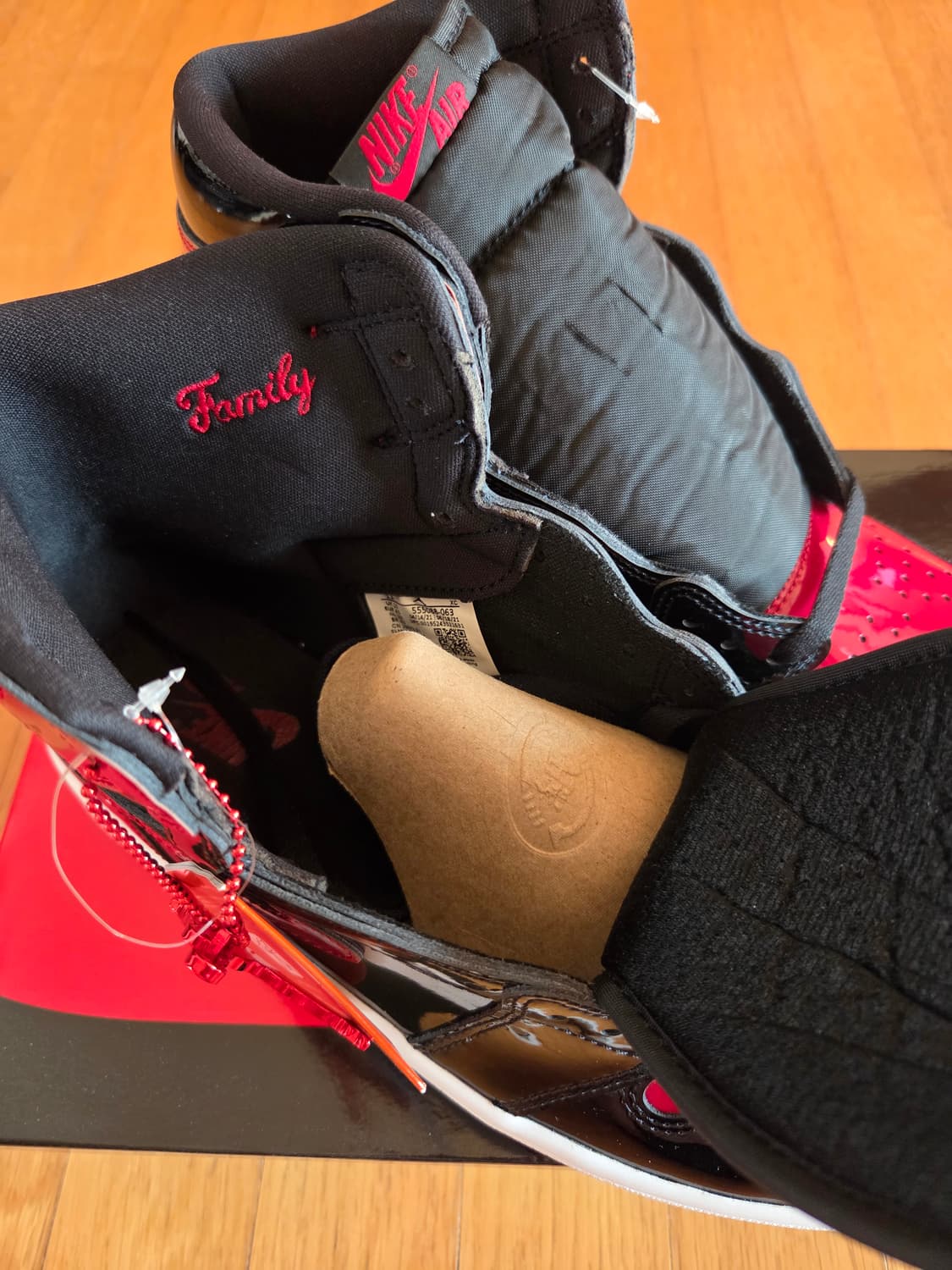 조던1 페이턴트 브레드 290 상품이미지3