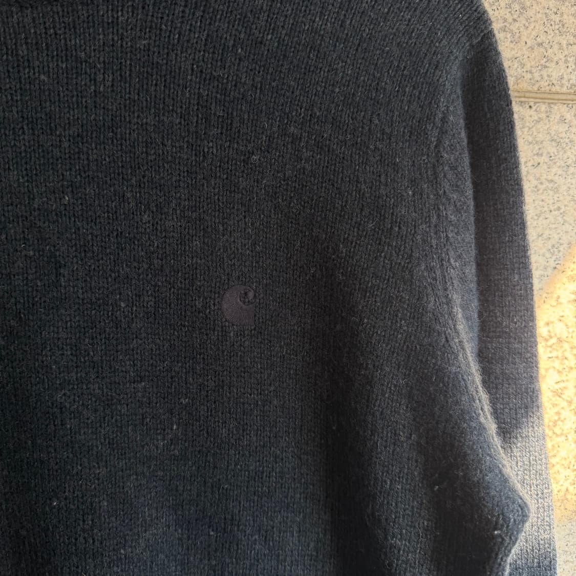 칼하트 유니버시티 로고 울 니트 상품이미지8