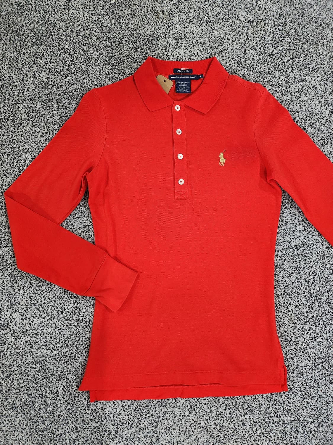 //Ralph Lauren 골프  레드 카라티 S 상품이미지2