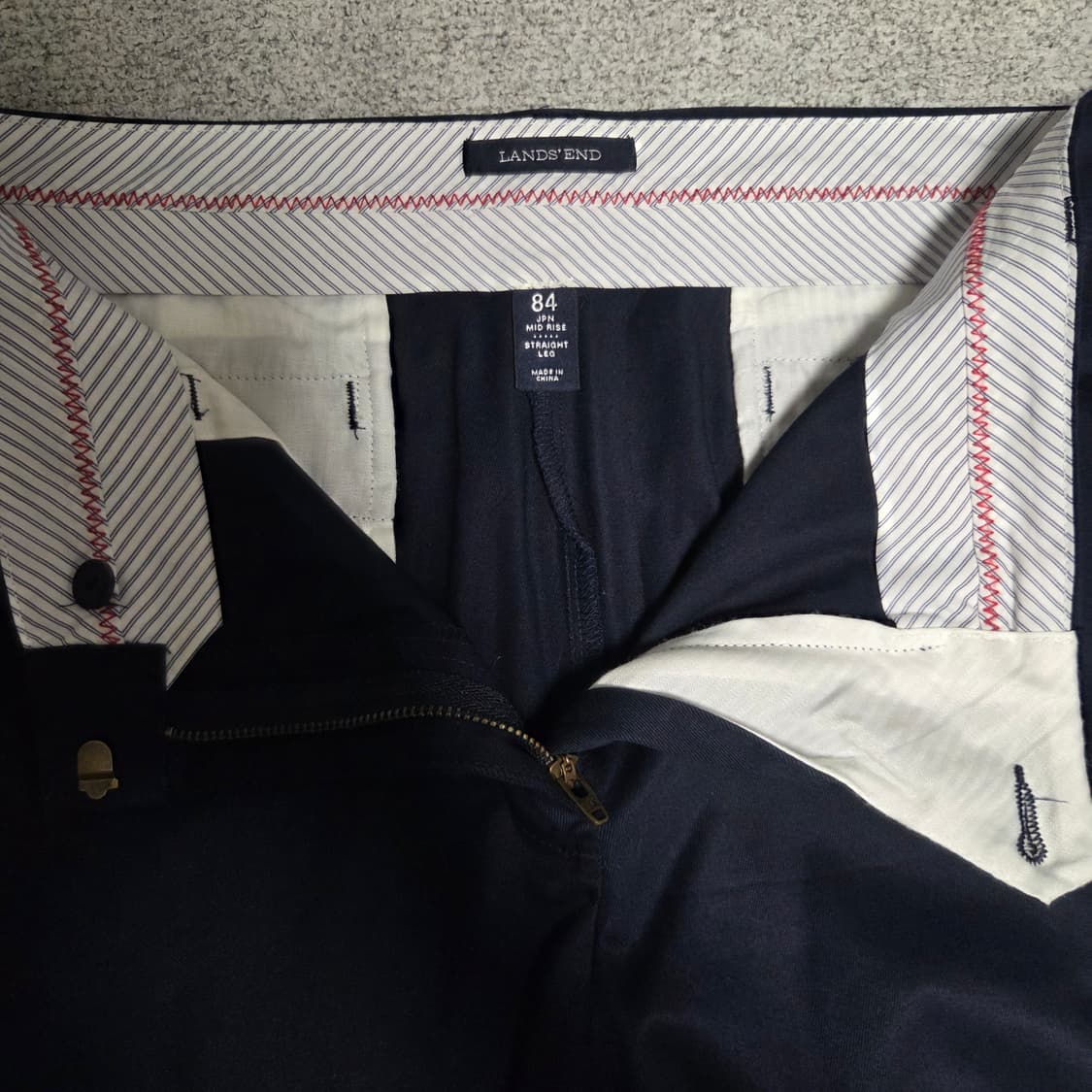 Land's end 아메리칸 치노팬츠 34-35 (미사용) 상품이미지3