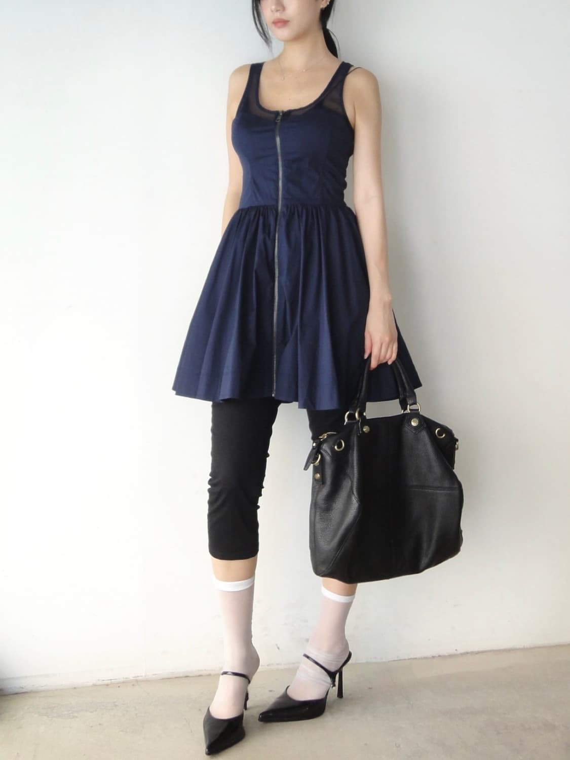 ARMANI EXCHANGE zip detail punching ops 상품이미지4