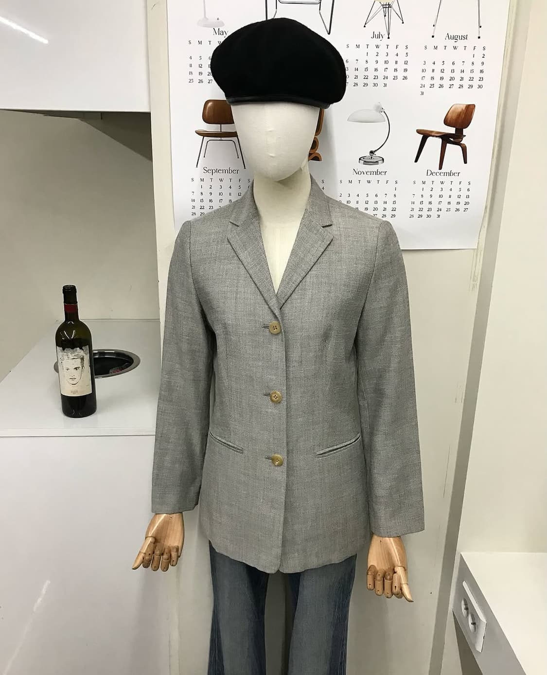 버버리 울 자켓 상품이미지2