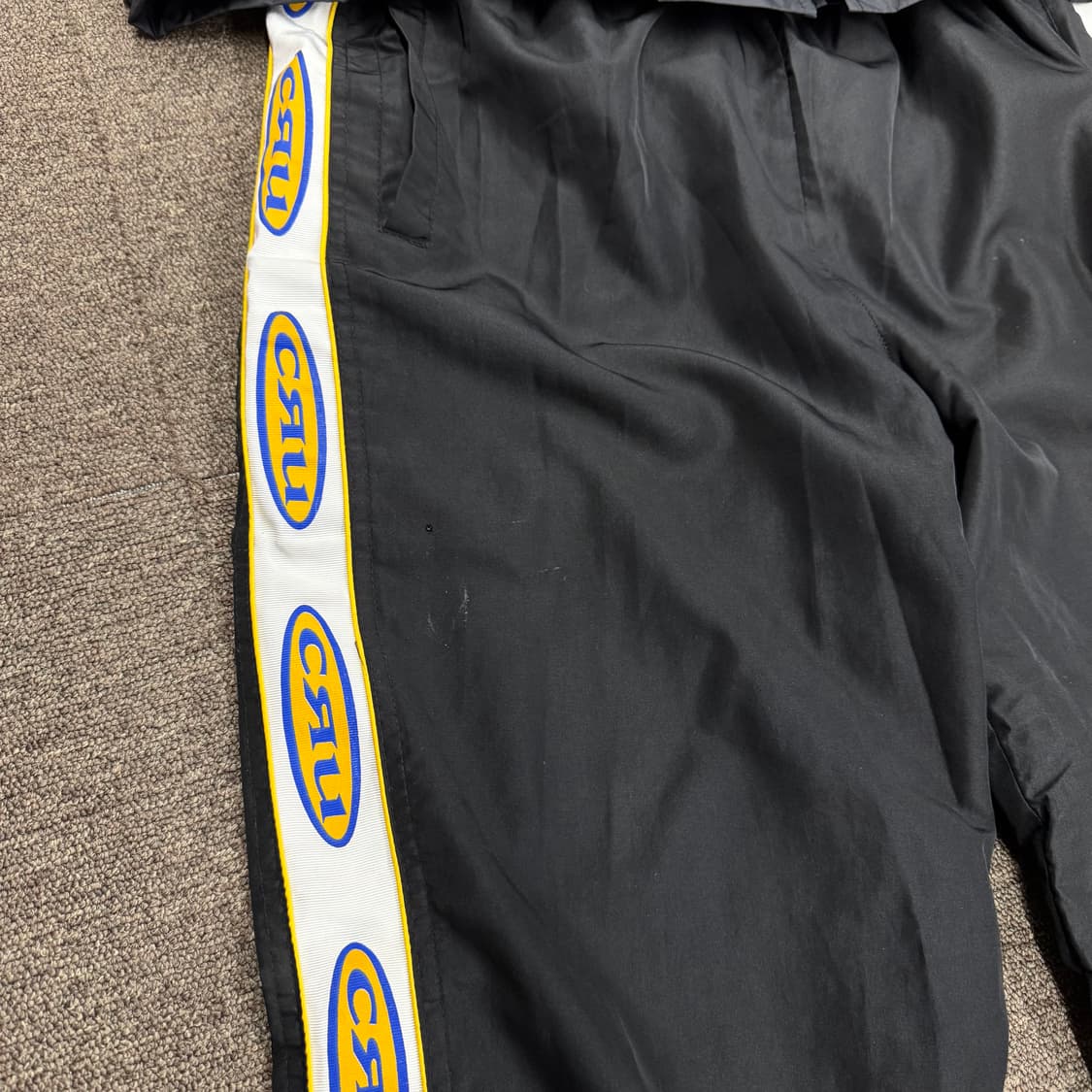 90s CRU 디자인 트레이닝 우븐 셋업 made in USA (L)  상품이미지5