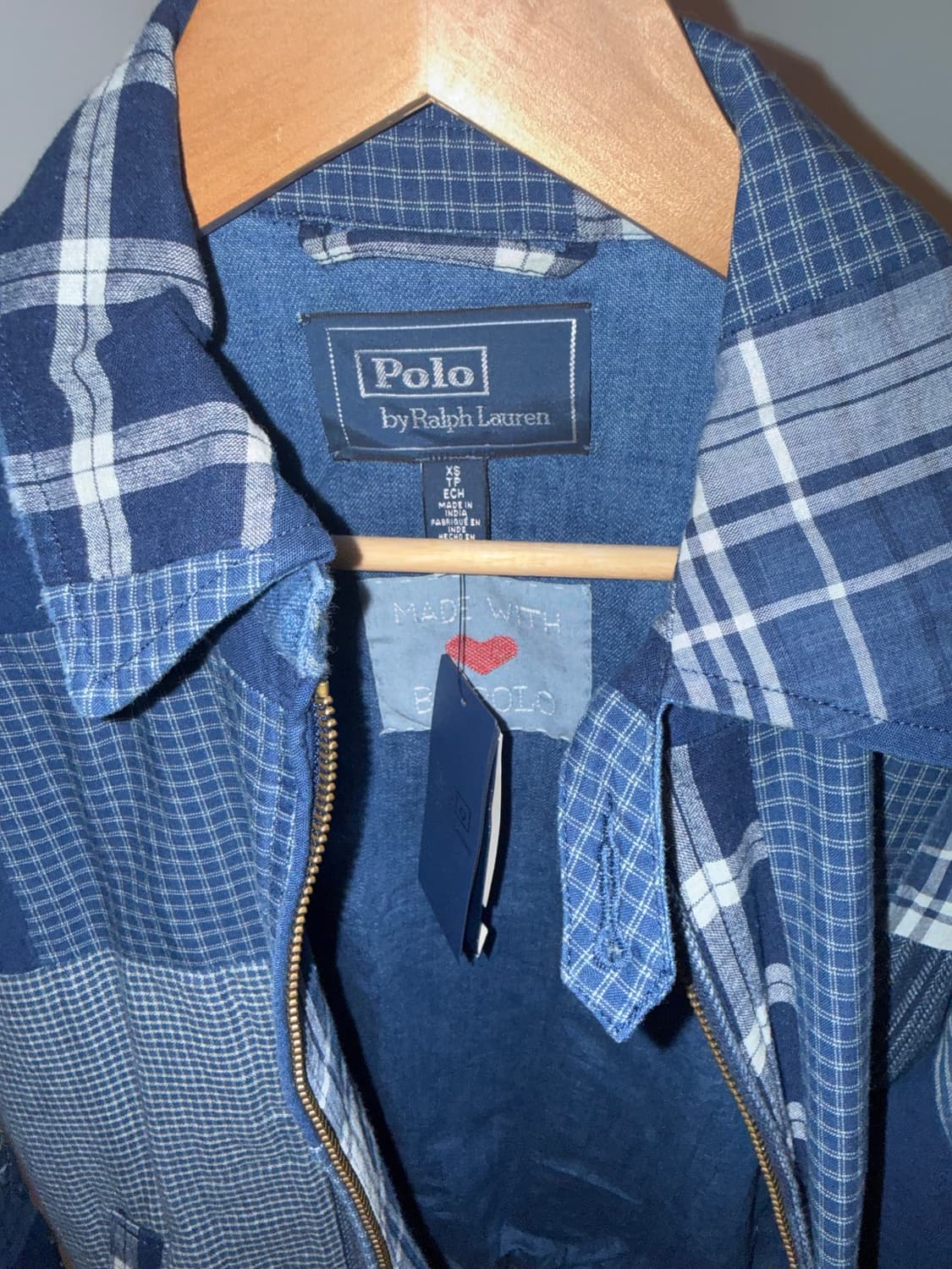 랄프로렌 패치워크 코튼 자켓 상품이미지5