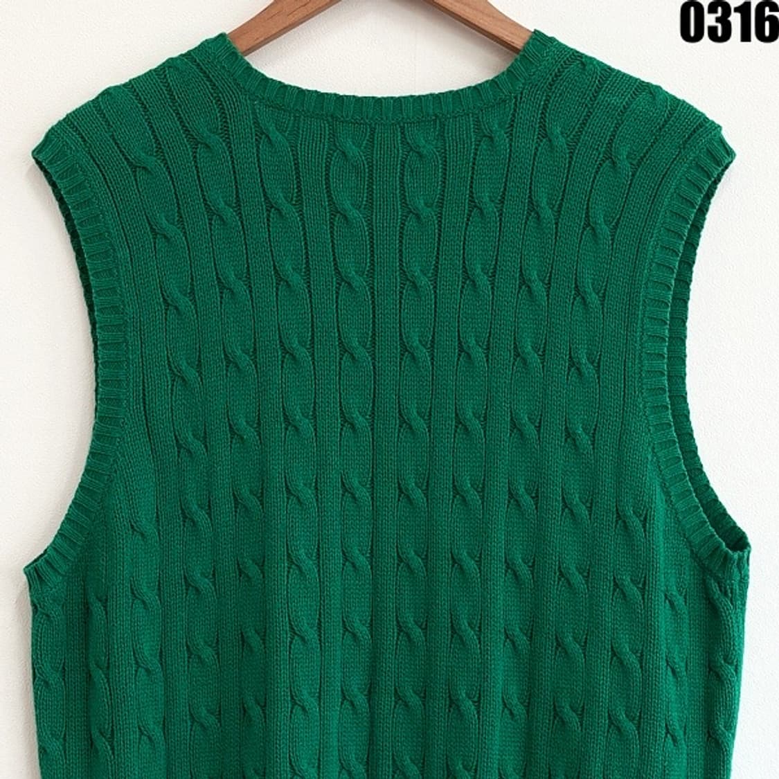 폴로 랄프로렌 클래식 케이블 니트 베스트 M 0316  상품이미지8