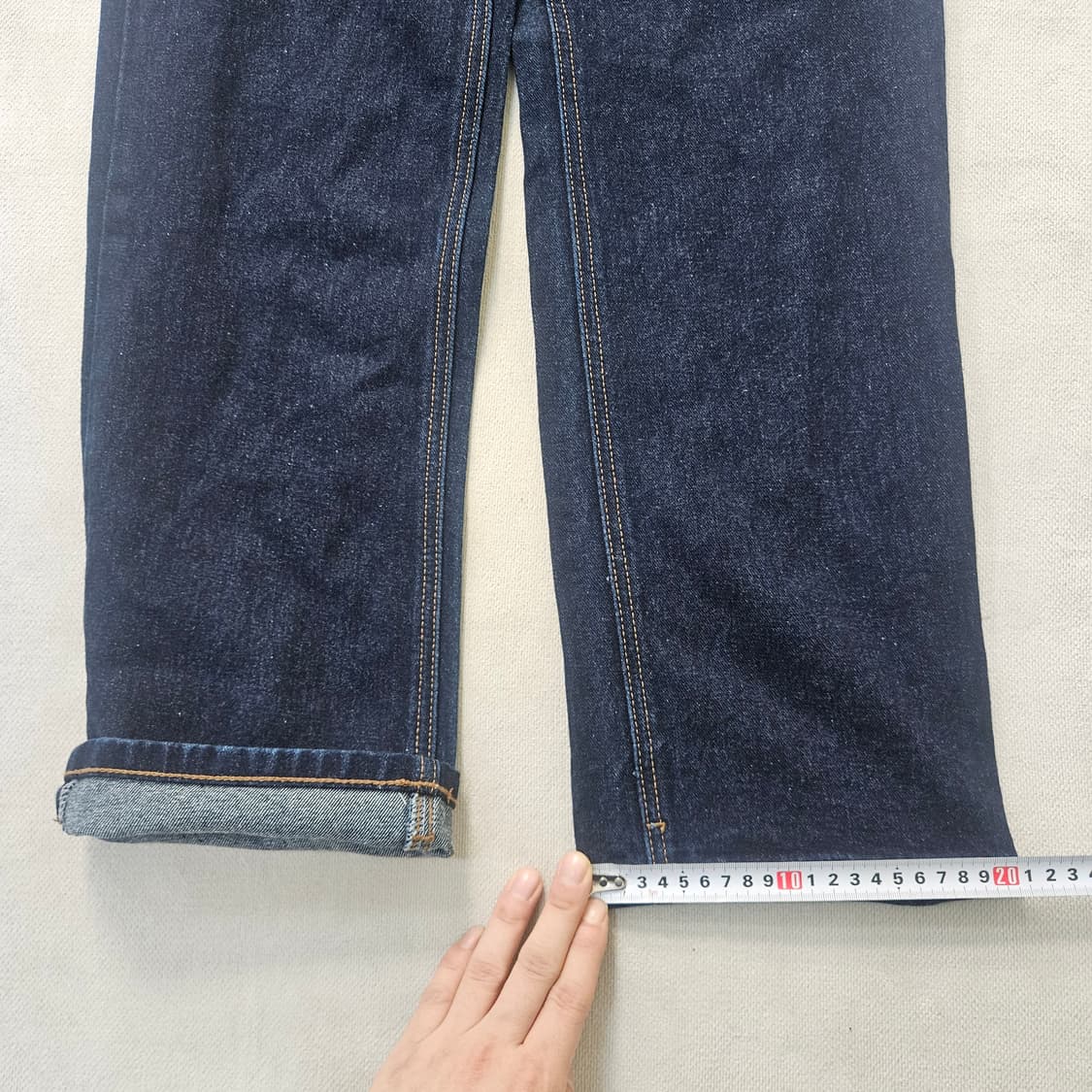 30 무신사스탠다드 진청 데님 팬츠 0331Y 상품이미지7