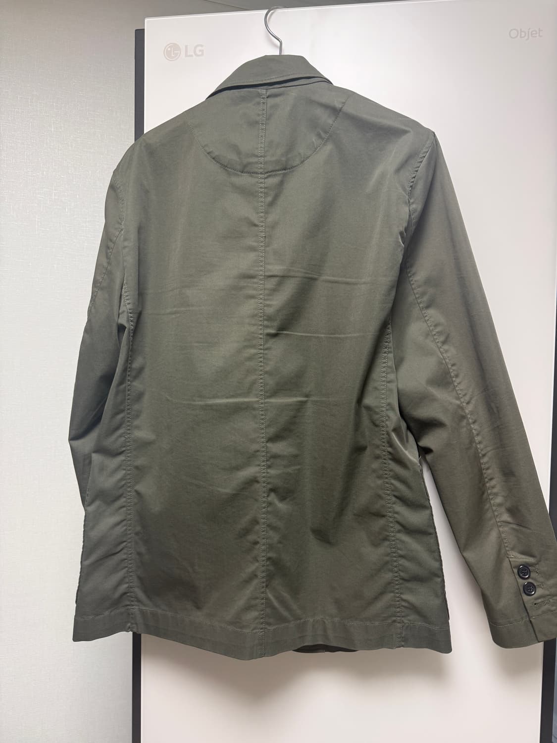 비슬로우 카키 코튼 자켓(마이) 판매합니다 상품이미지2