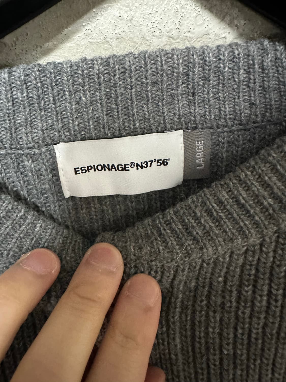 에스피오나지 가디건L (그레이) 상품이미지3