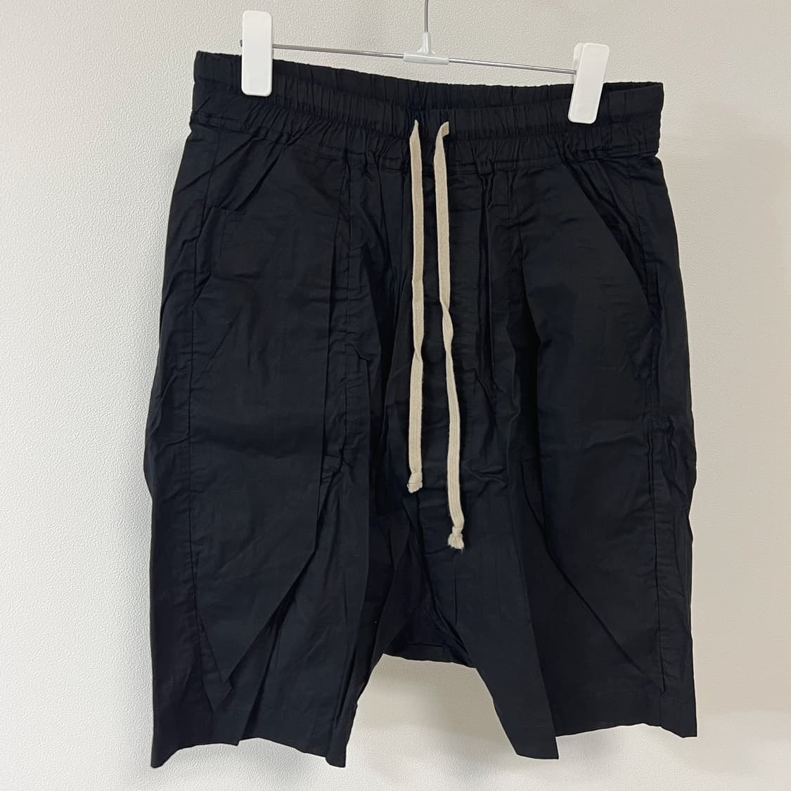 릭오웬스 16SS "CYCLOPS" Anthem 카고 쇼츠 반바지 블랙 상품이미지5