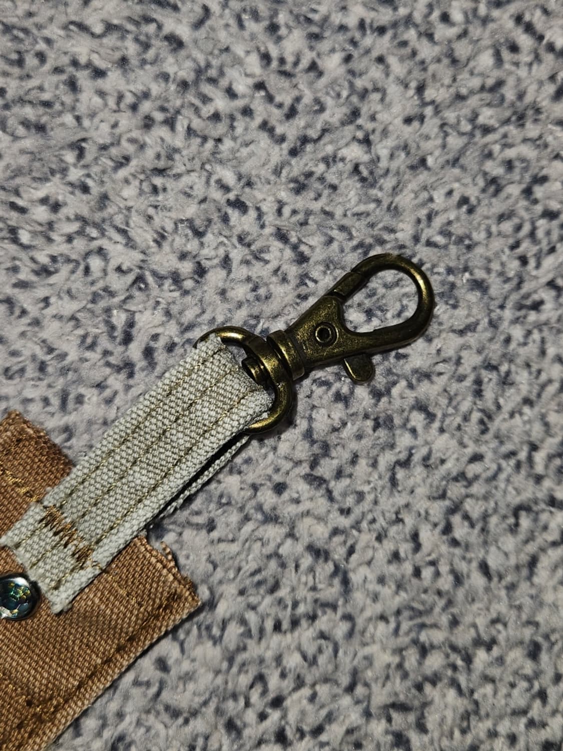 칼하트 버튼 핸드메이드 커스텀 카라비너 키링 / 11907 상품이미지3