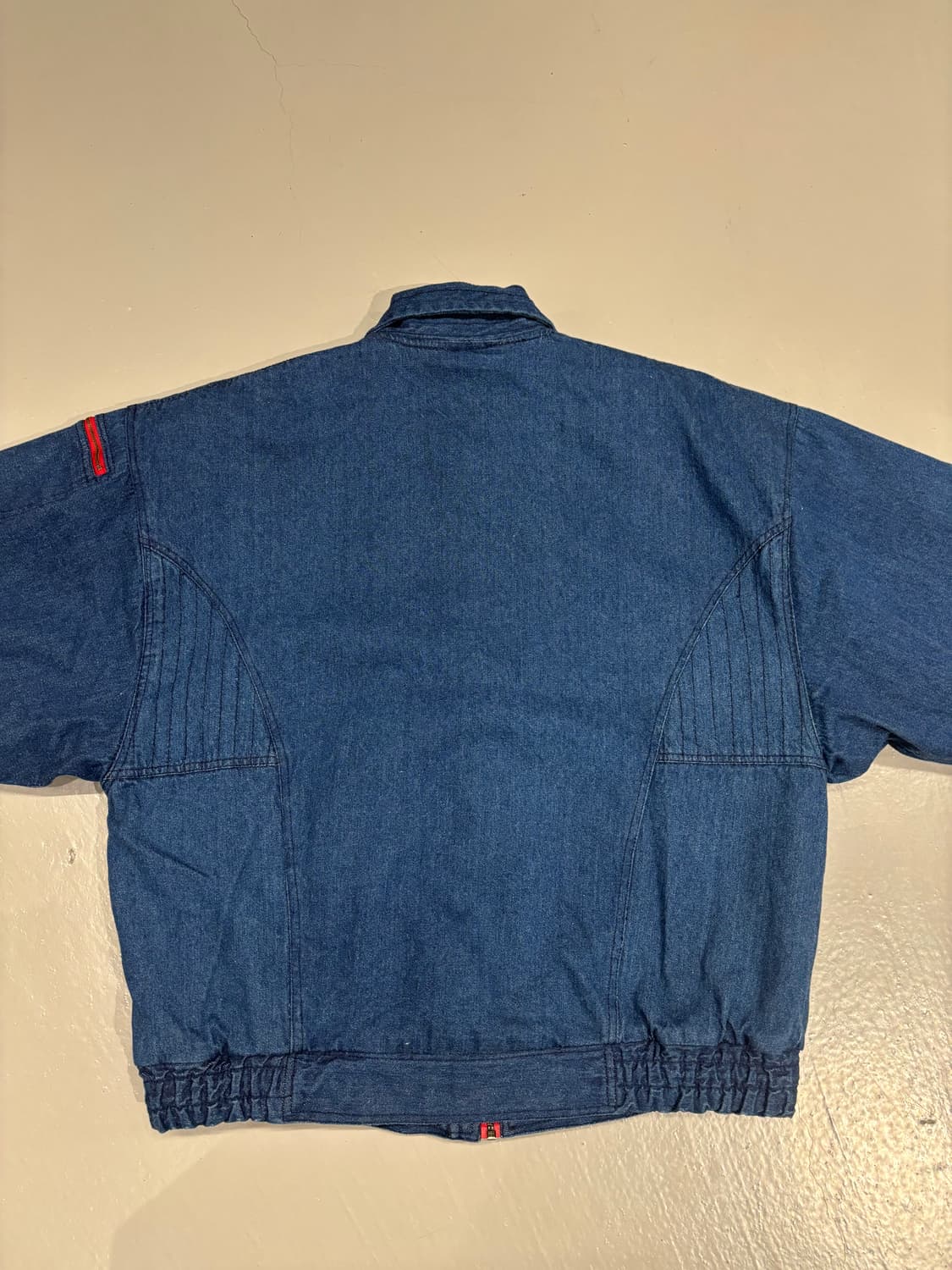 빈티지 데님 봄버 자켓 (가오리핏)   상품이미지9