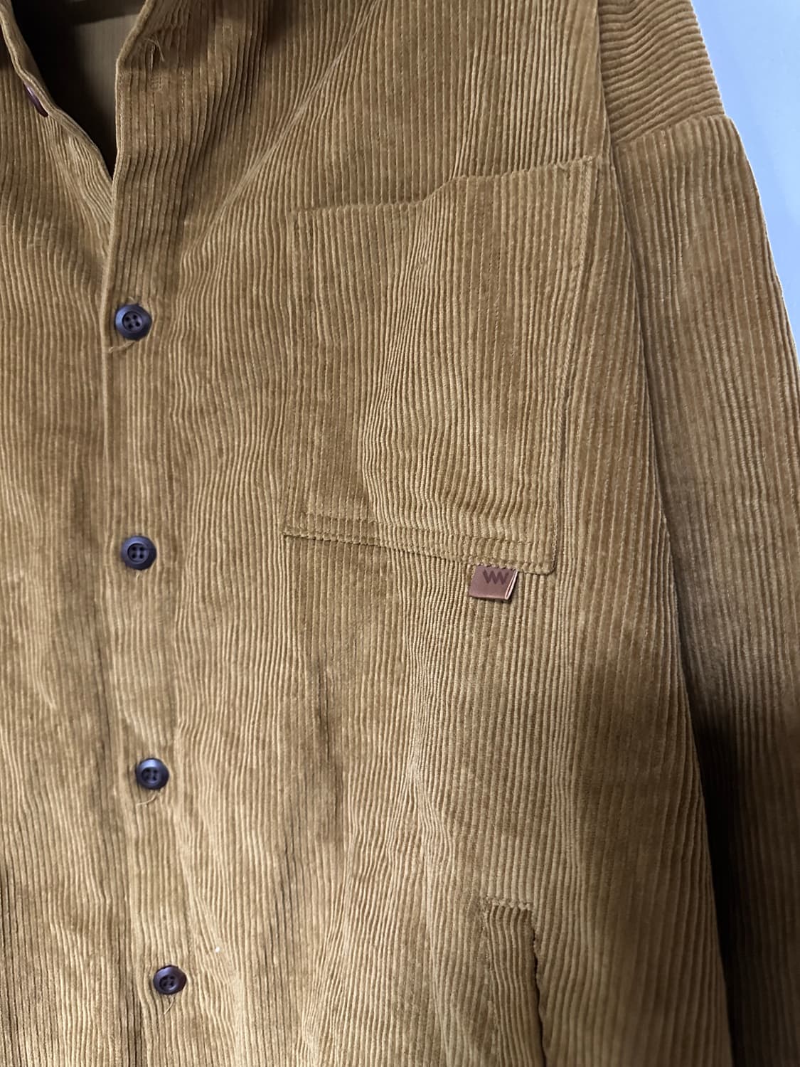 Wv Project 코듀로이 셔츠 자켓 XL 상품이미지2