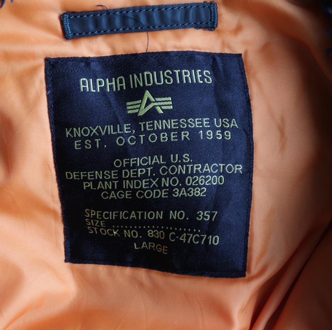 ALPHA INDUSTRIES 상품이미지6