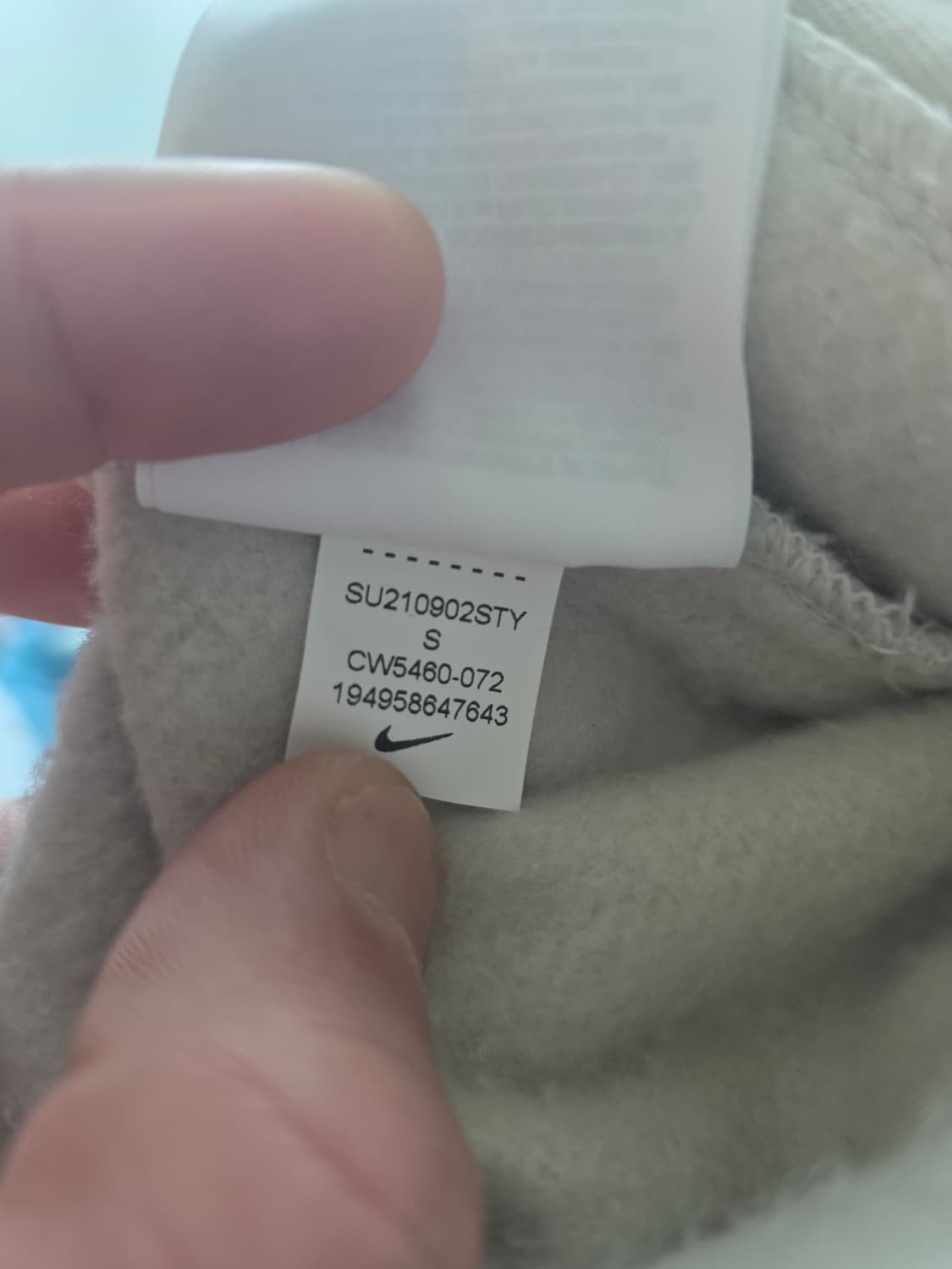 나이키 NRG 솔로 스우시 플리스 팬츠 라이트 본 - US/EU 상품이미지4