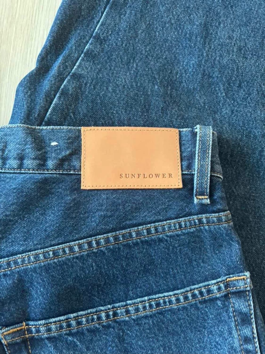 선플라워 와이드 트위스트 린스블루 31x32 상품이미지5