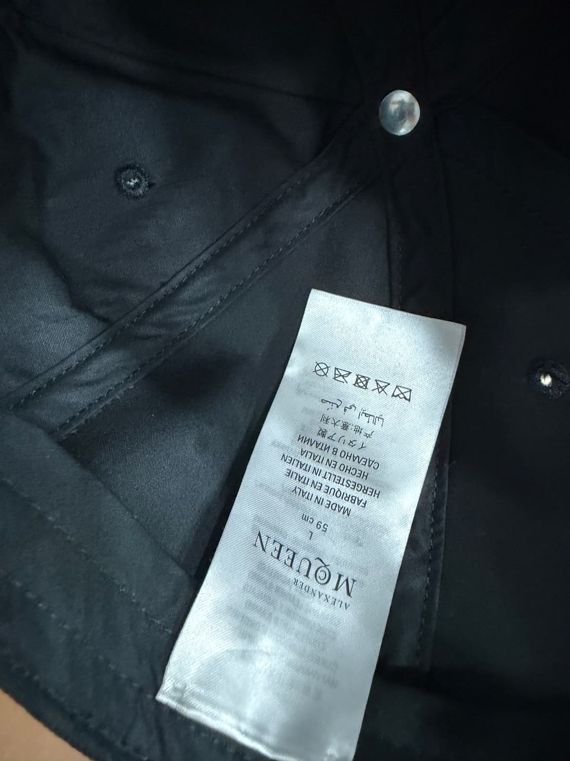 알렉산더 맥퀸 볼캡 L사이즈 상품이미지4