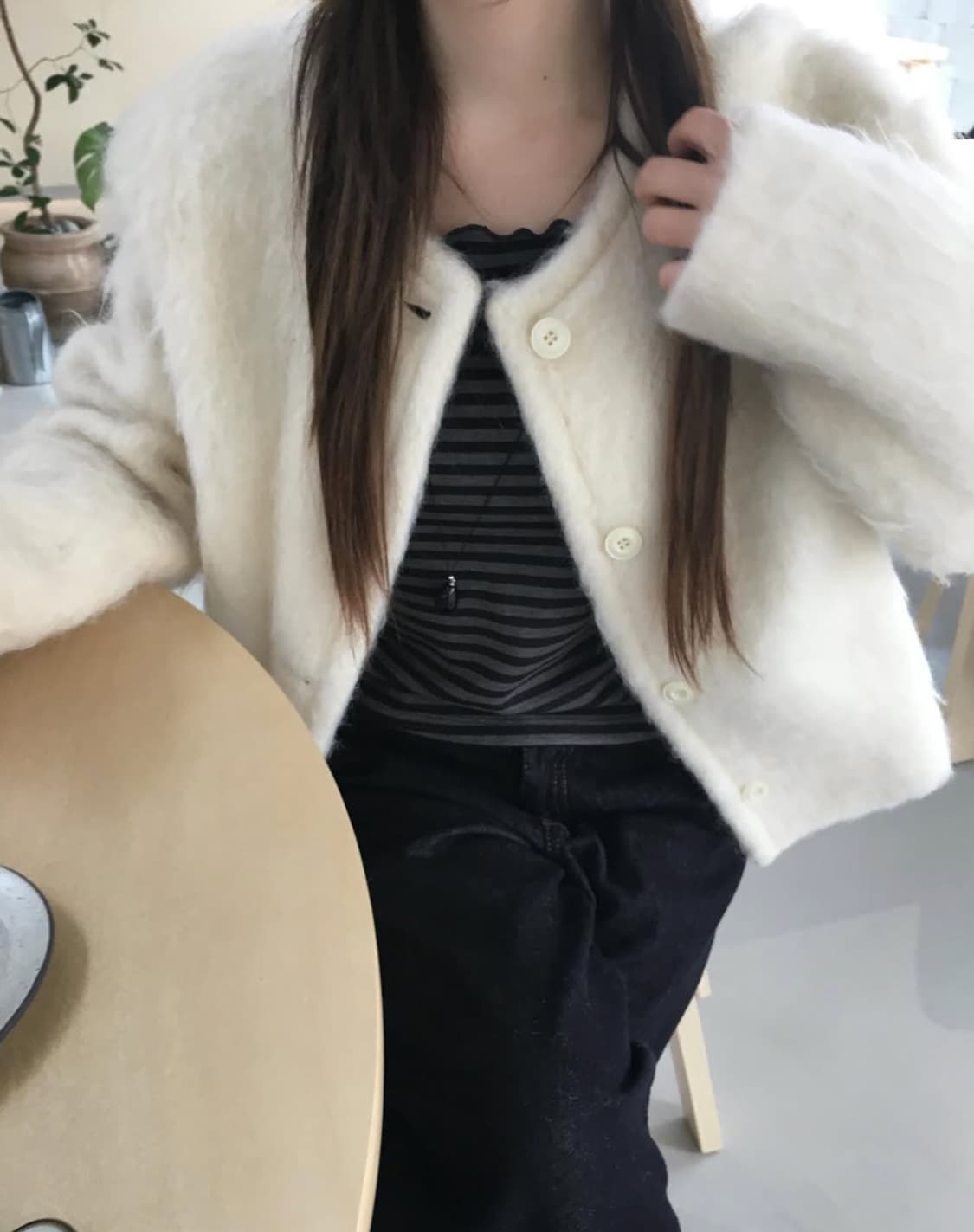 아워캐비넷 nova cream jacket (미시착) 상품이미지3