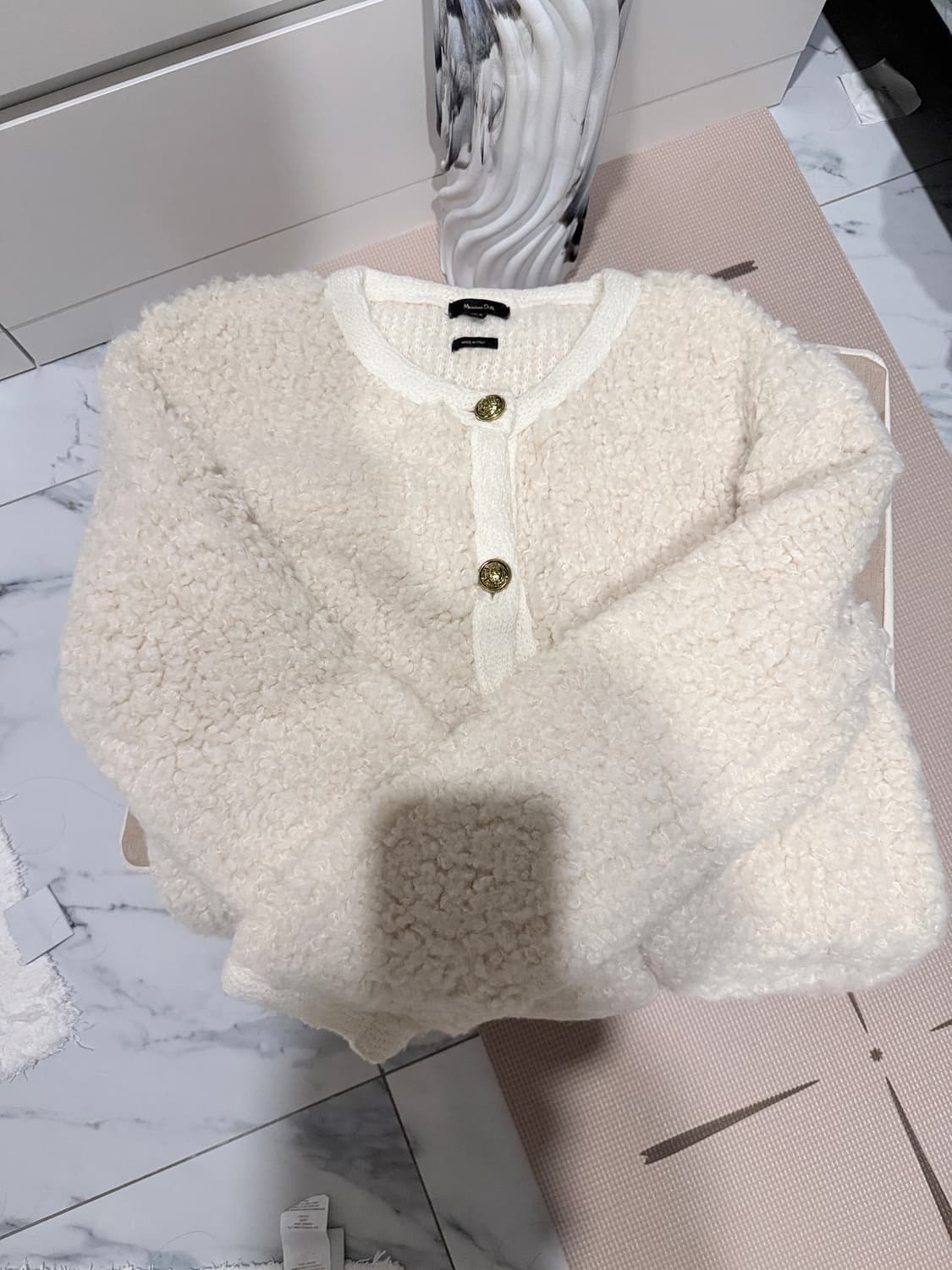 마시모두띠 울/알파카 가디건 상품이미지1