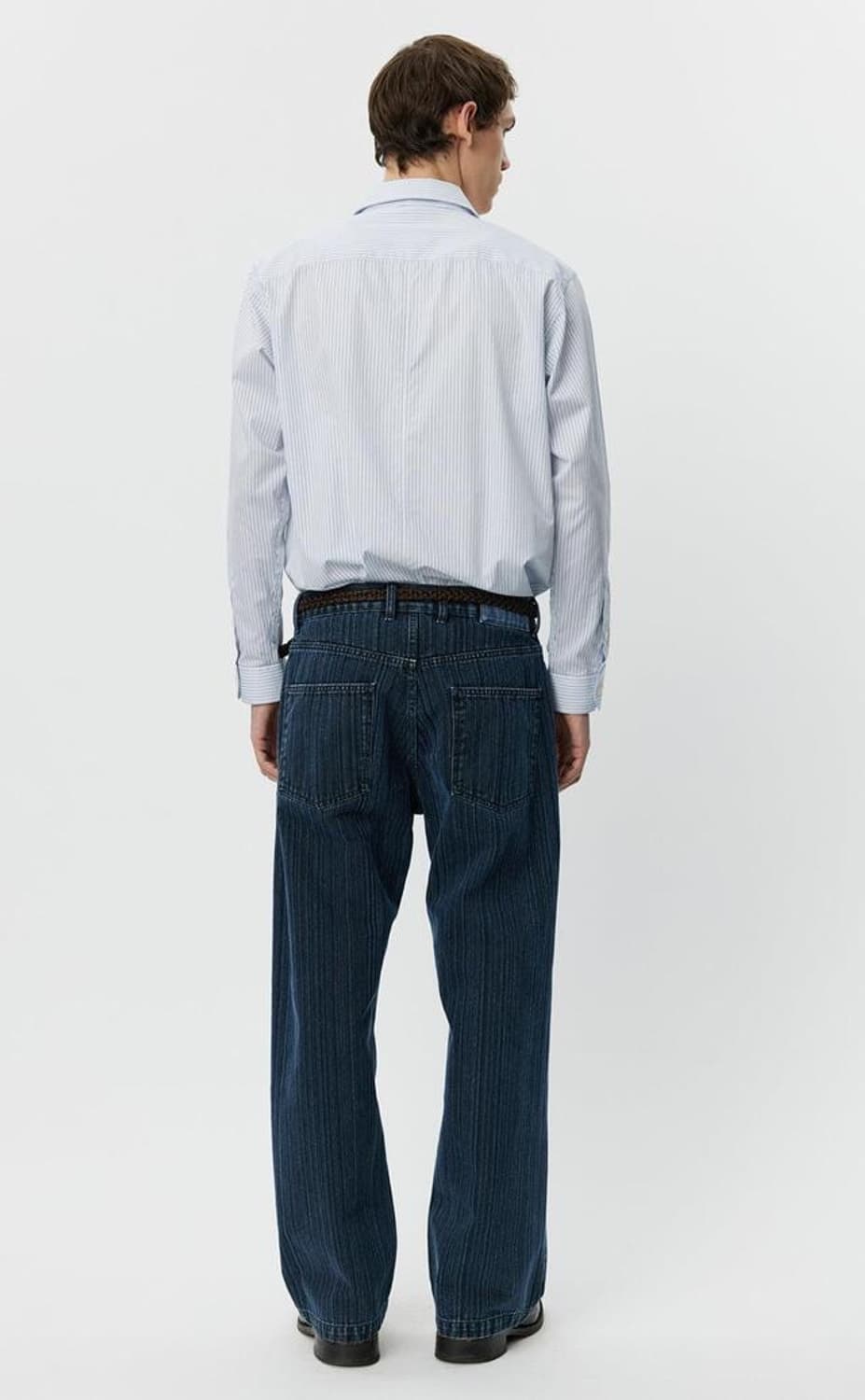 Mfpen STRAIGHT CUT JEANS (BLUE STRIPE) 상품이미지4