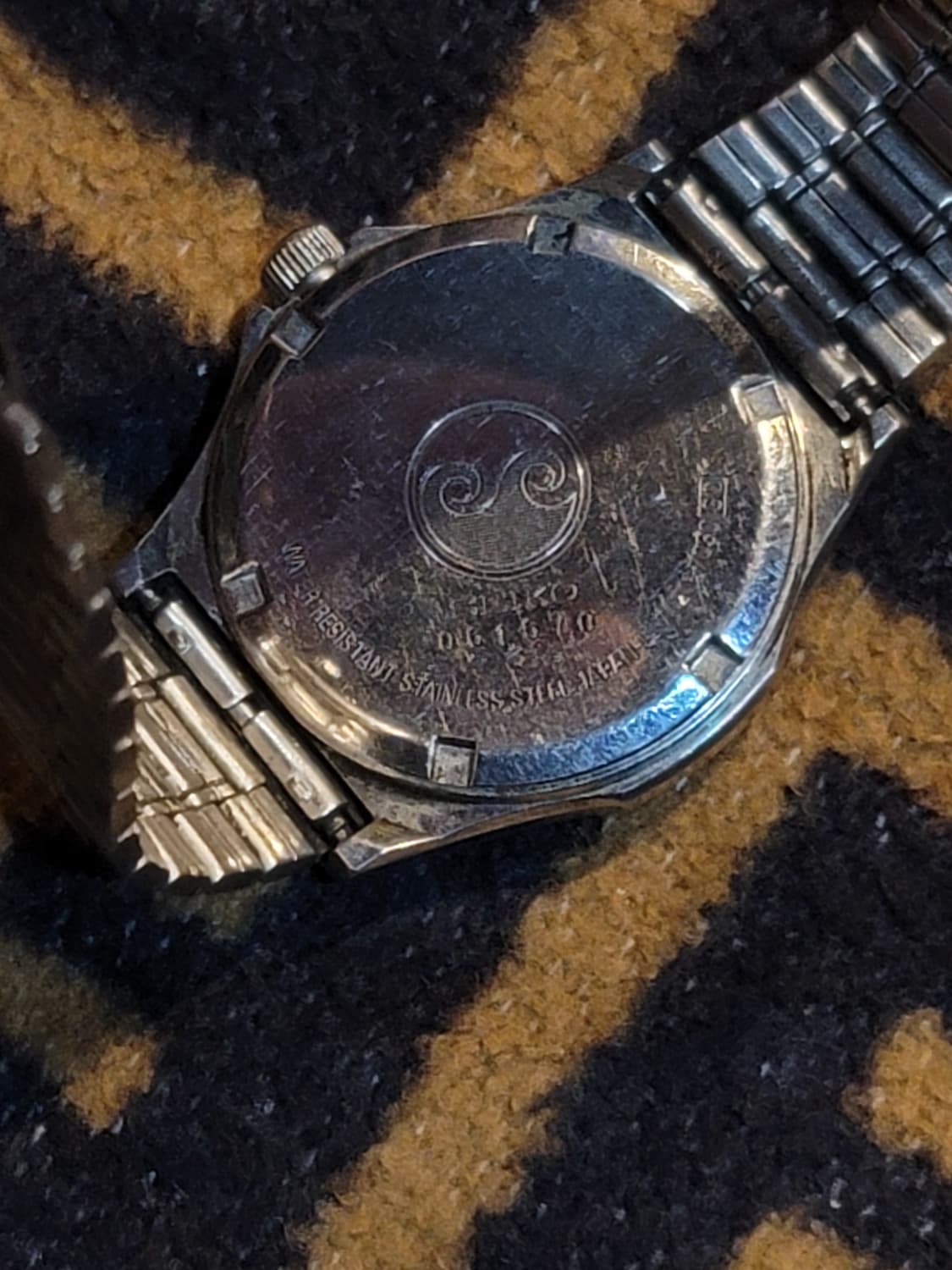 세이코 빈티지 실버웨이브 쿼츠 시계 상품이미지4