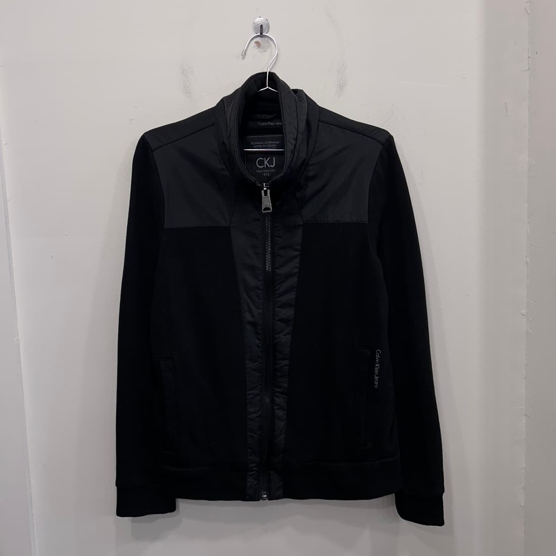 캘빈클라인 나일론 패치 이너후리스 코튼자켓 상품이미지2