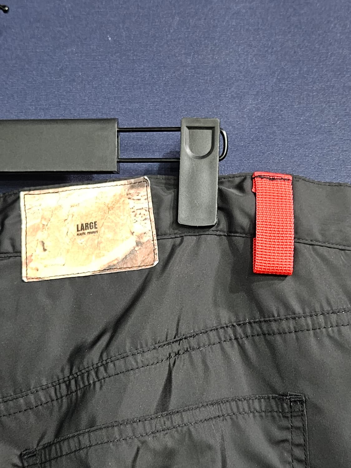 플라스틱 프로덕트 블랙 남성 허리 32~33 와이드팬츠  상품이미지9