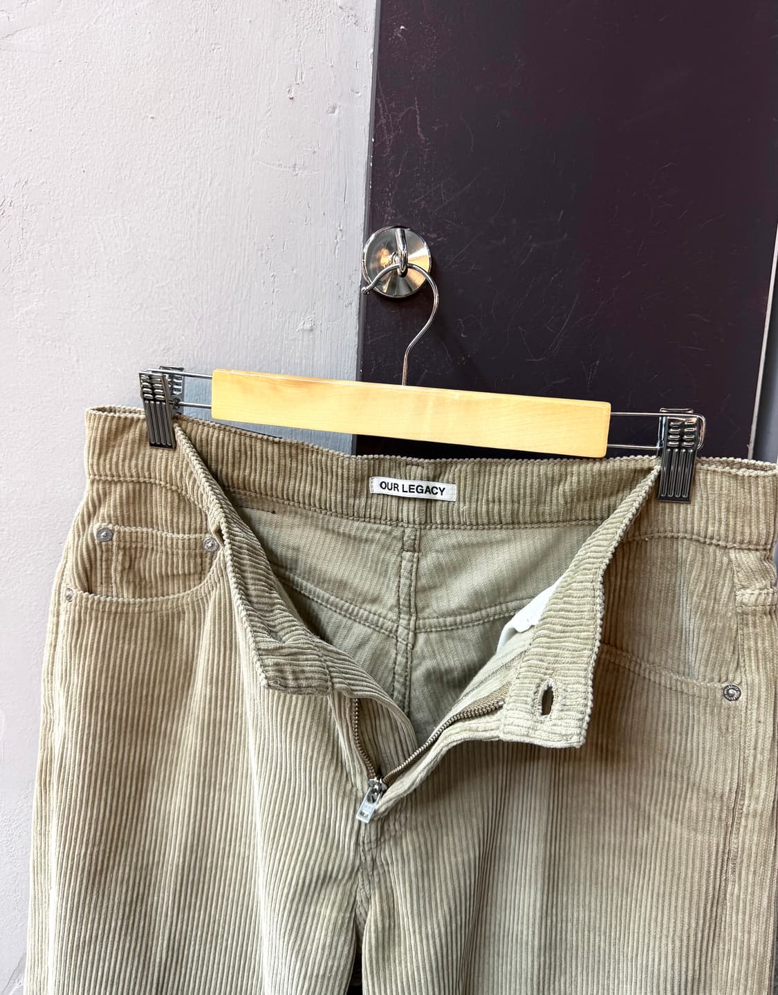 30~32/ 아워레가시 사보컷 코듀로이 팬츠 상품이미지7