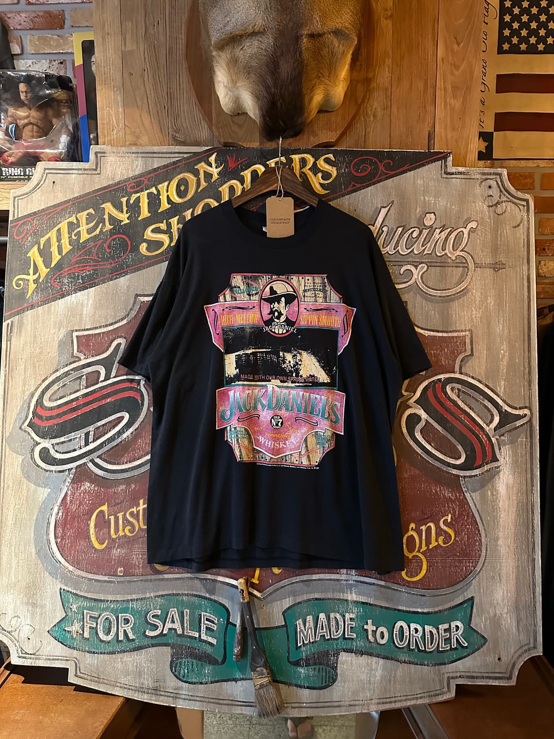 90s USA JACK DANIELS VINTAGE T SHIRT 상품이미지1