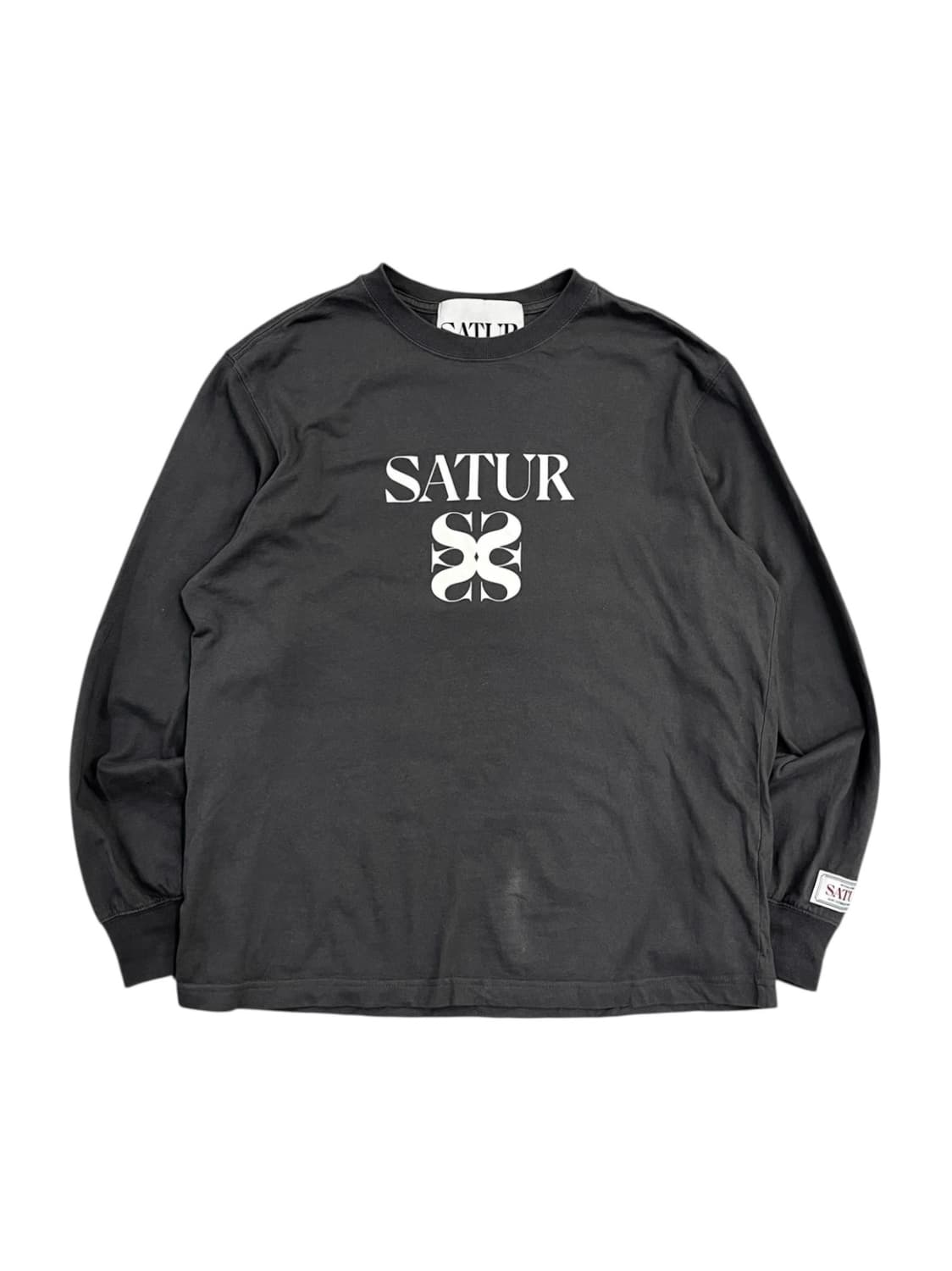 세터 빅로고 긴팔티 롱슬리브리스 차콜 95 #csz2390  상품이미지3