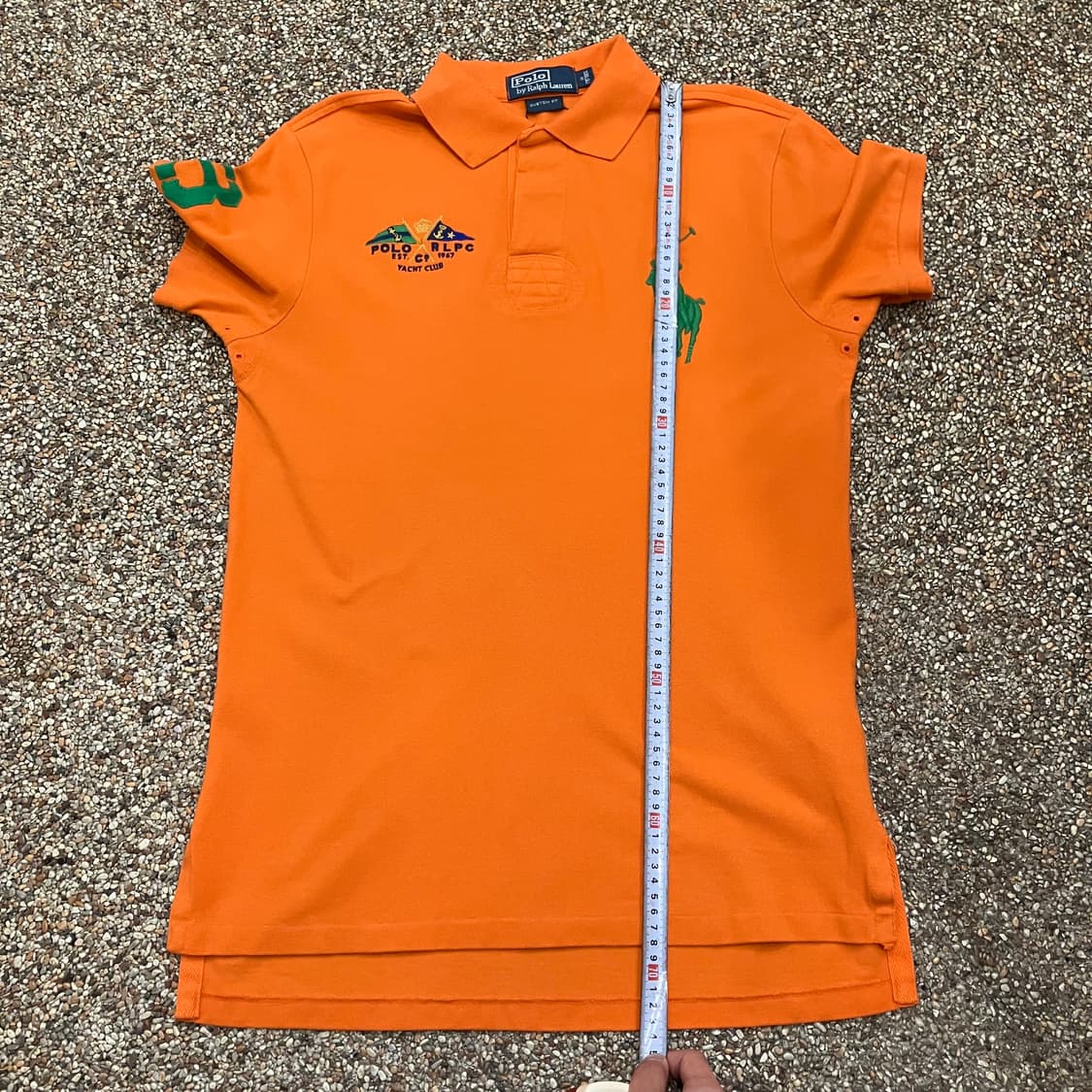 616 폴로 빅포니 카라 반팔 pk 오렌지 상품이미지5