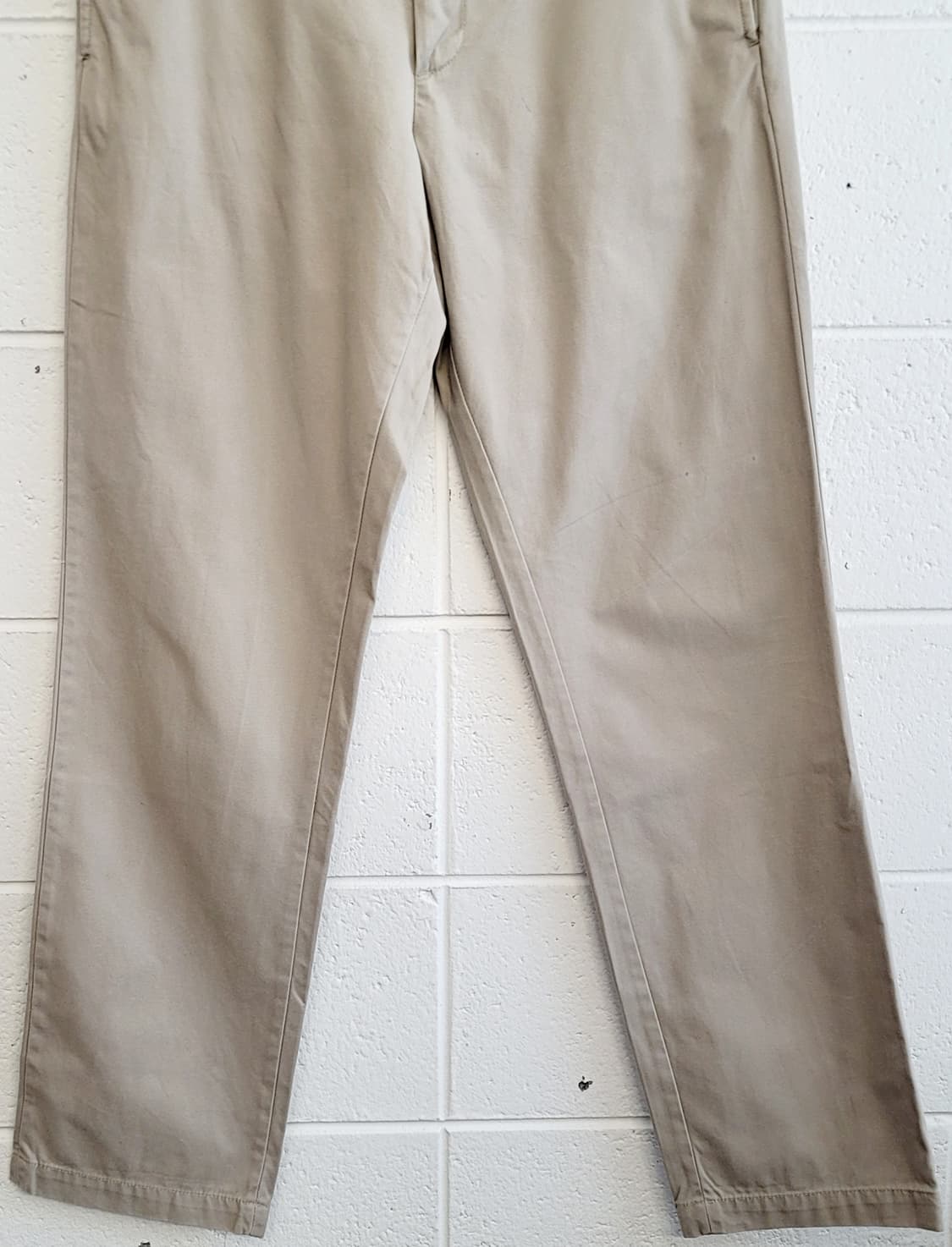 바나나리퍼블릭 스트레이트핏 코튼팬츠(면바지) 판매 상품이미지4