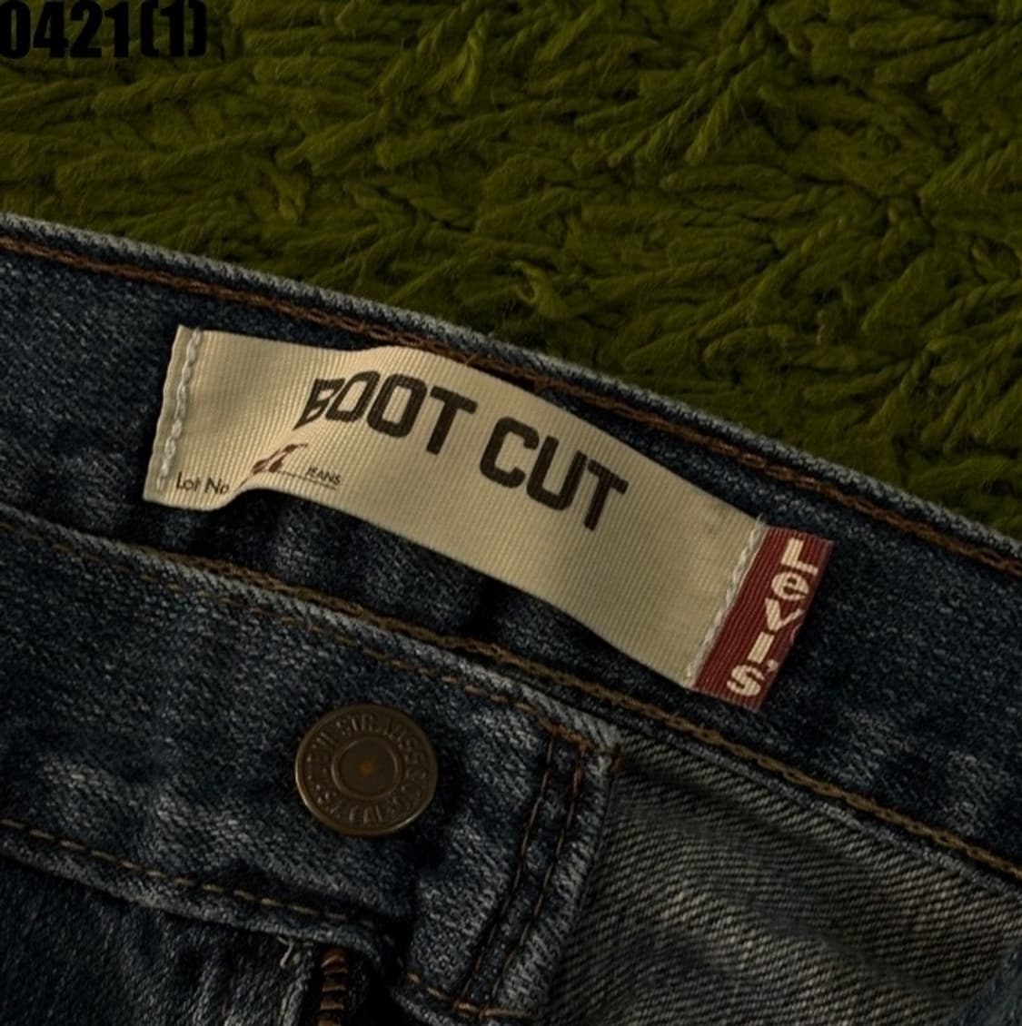 리바이스 부츠컷 청바지 34 상품이미지5