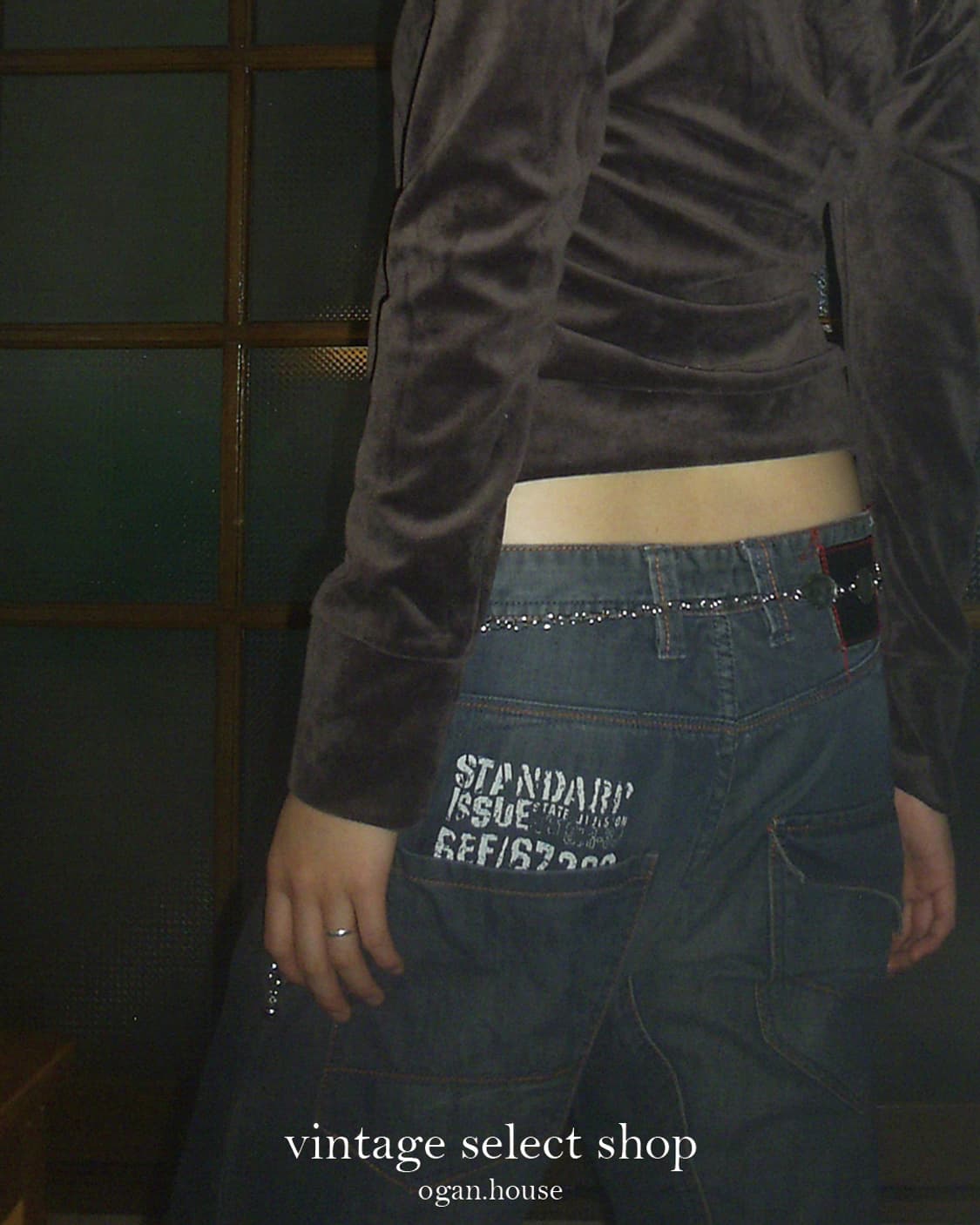vintage denim pants 상품이미지1