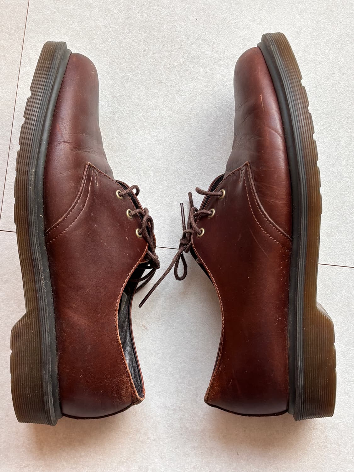 빈티지 닥터마틴 1461 브라운 UK9 상품이미지5