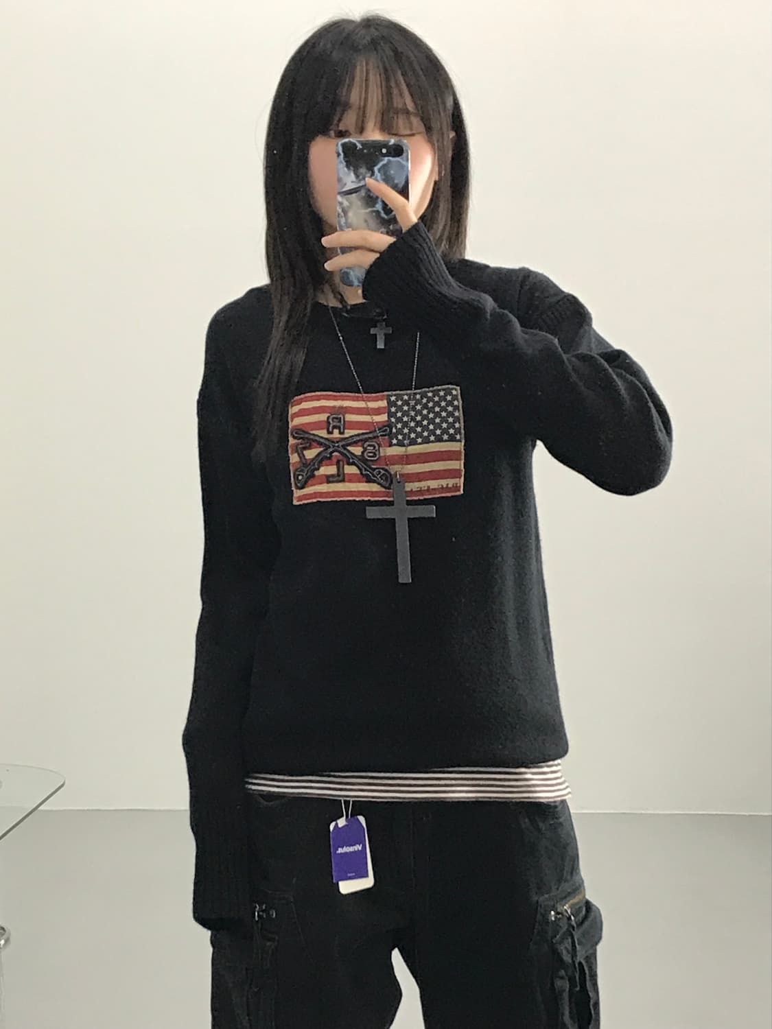 폴로진스 성조기 니트 상품이미지1