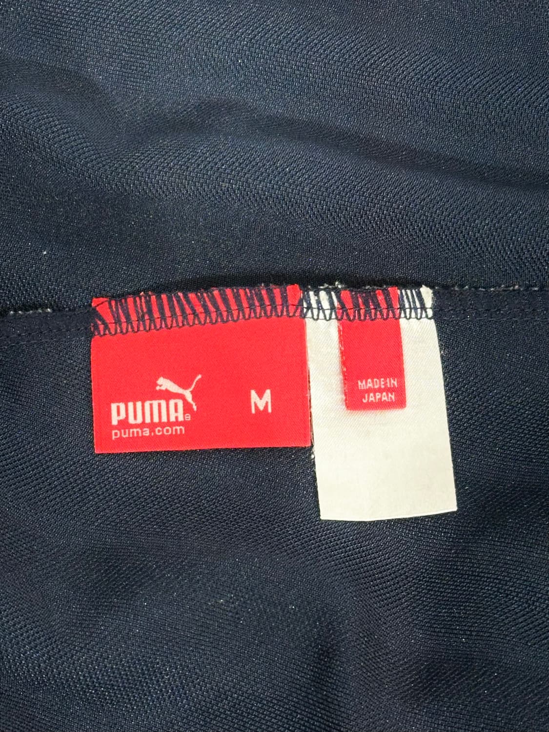푸마 네이비 핑크 와이드 사이드 라인 추리닝 바지 M 상품이미지7