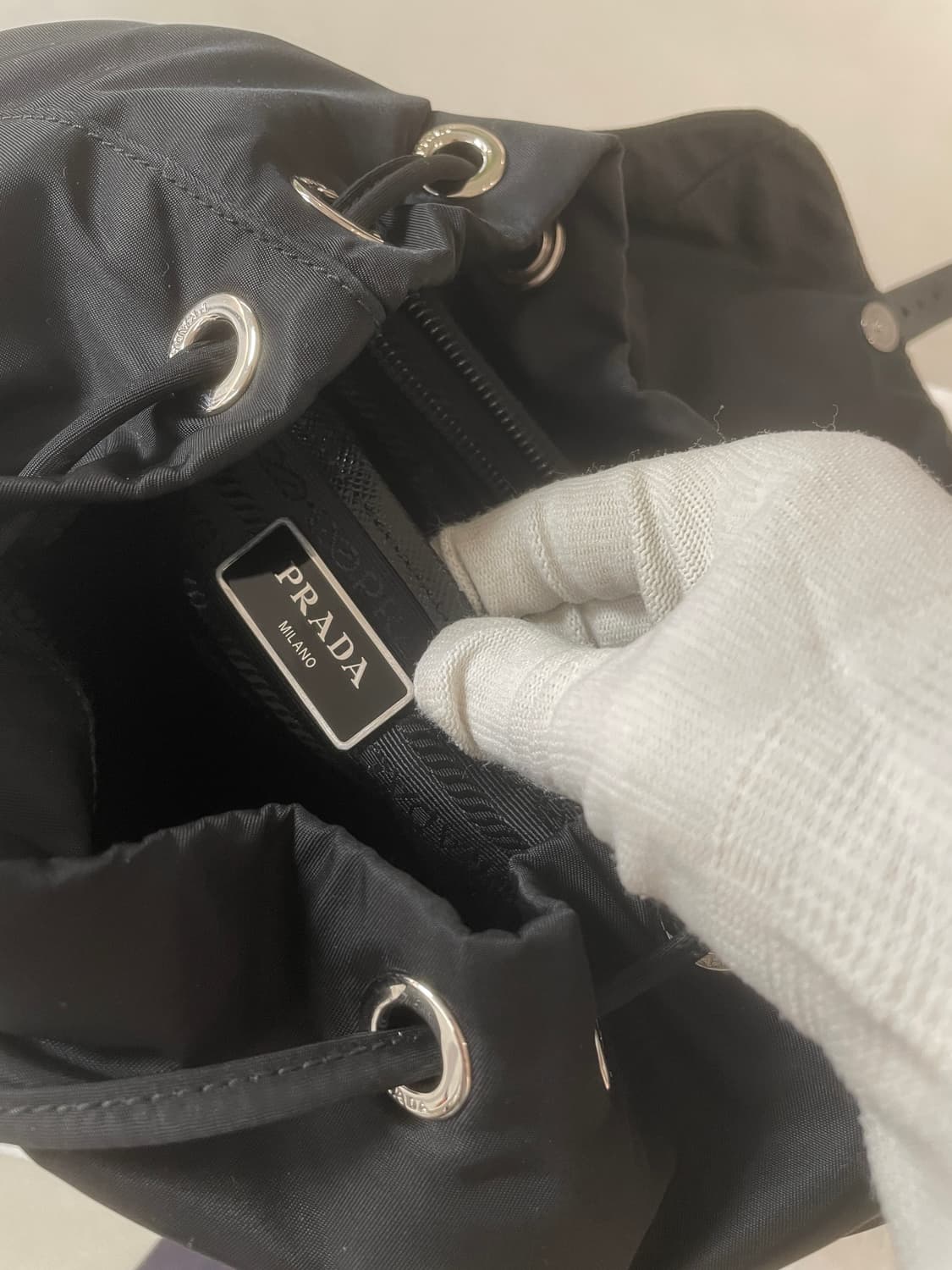 정품 프라다 백팩 스몰 신형  상품이미지10