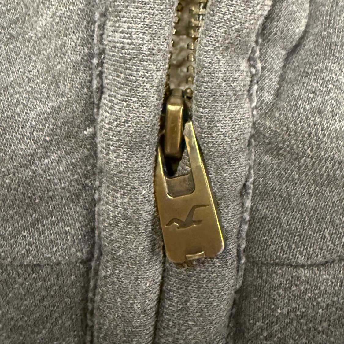 홀리스터 그레이 양털 후드집업 상품이미지5