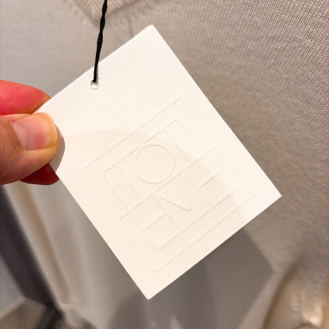 (정품/새상품) 토템 여성 크림 투톤 울 니트 상품이미지4