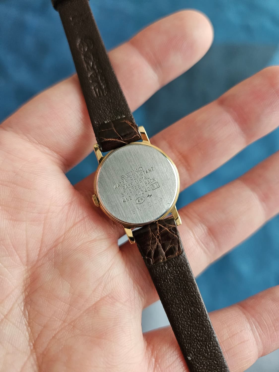 1980s 여성용 세이코 금장쿼츠 빈티지 시계 상품이미지3