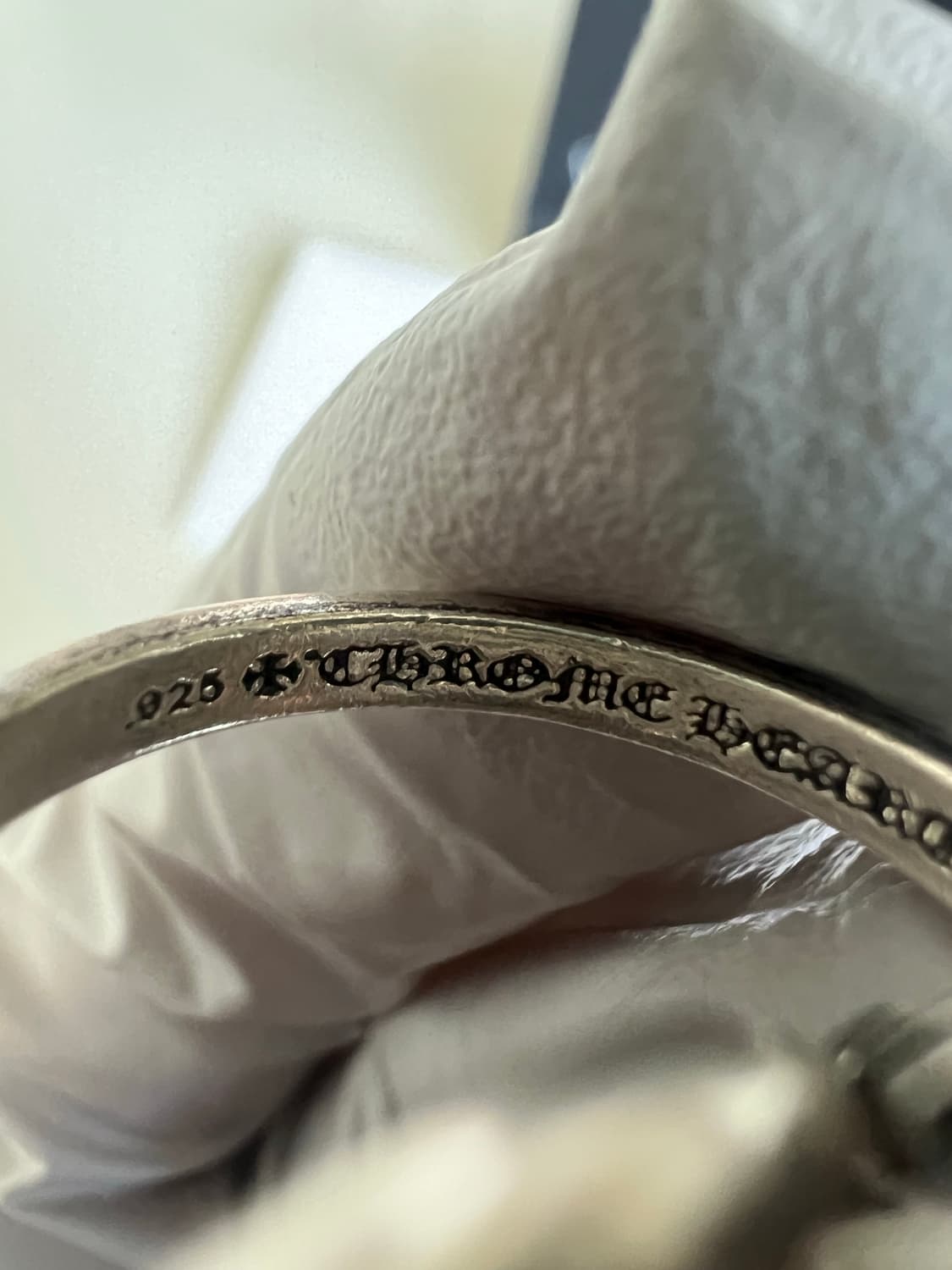 [M us8.5] 크롬하츠 tiny e ch 트리플 밴드링 상품이미지6